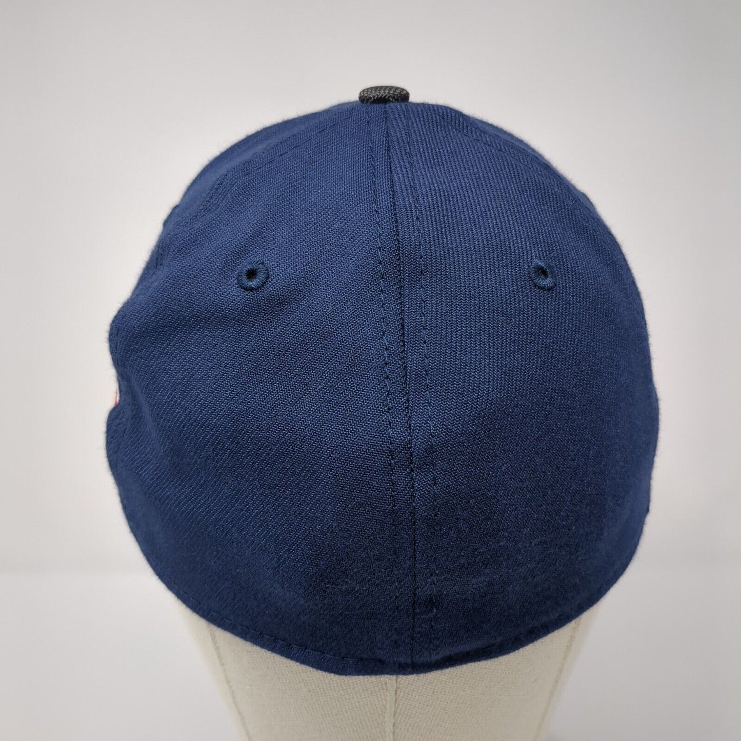 American Rooter & Drain Fitted Hat Blue M/L Embroidered Patriotic New Era
