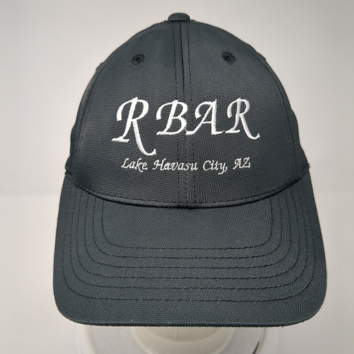 R Bar Lake Havasu City AZ Strapback Hat Black One Size Outta Control