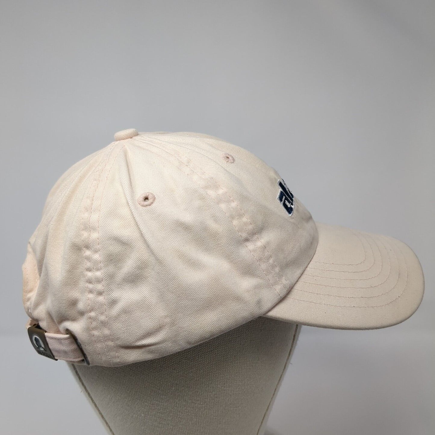 Alaska Spell Out Slideback Hat Tan One Size Adjustable Embroidered