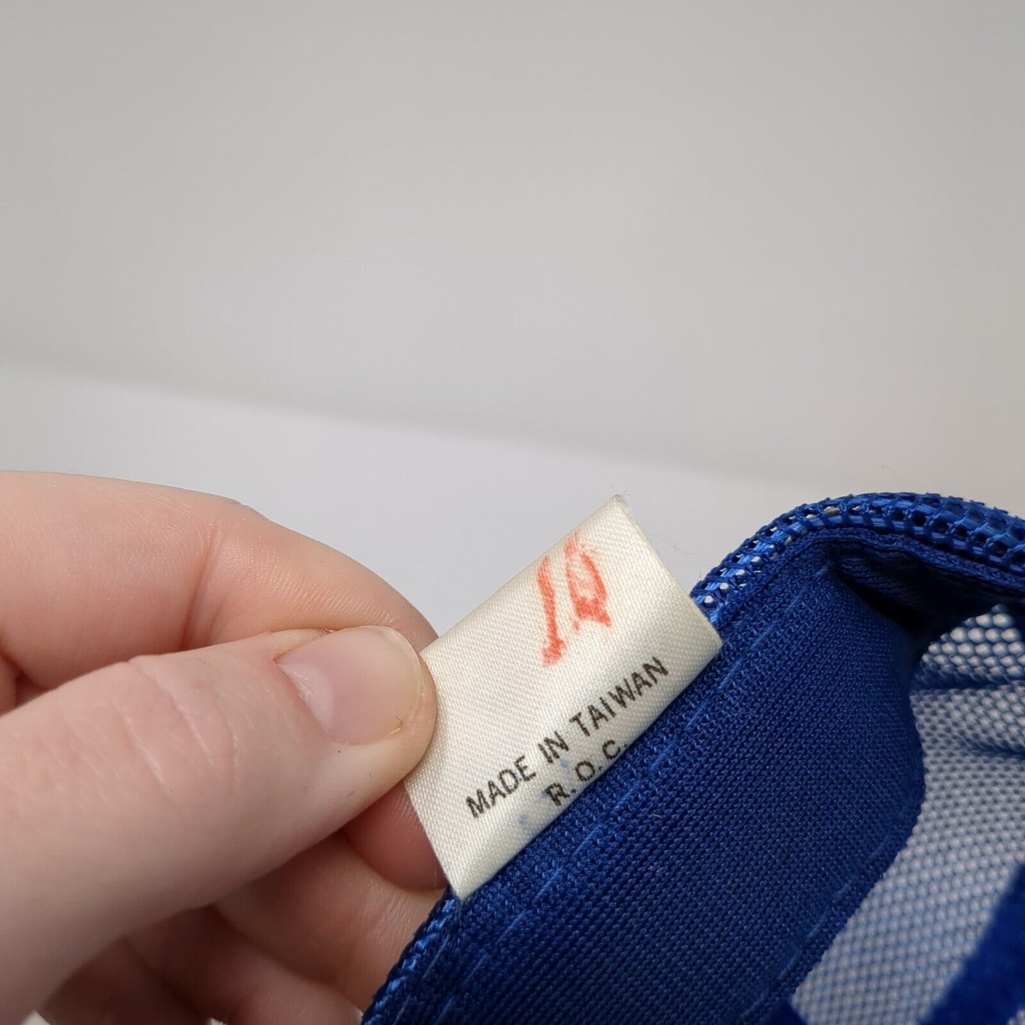 Olympia It's The Water Snapback Trucker Hat Blue Large Adjustable Rope Sportcap