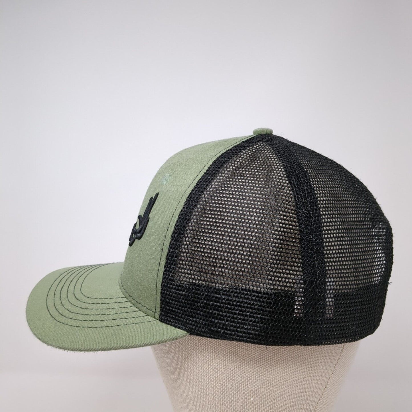 Arcadian Outfitters Snapbback Trucker Hat Green One Size Adjustable Mesh Back