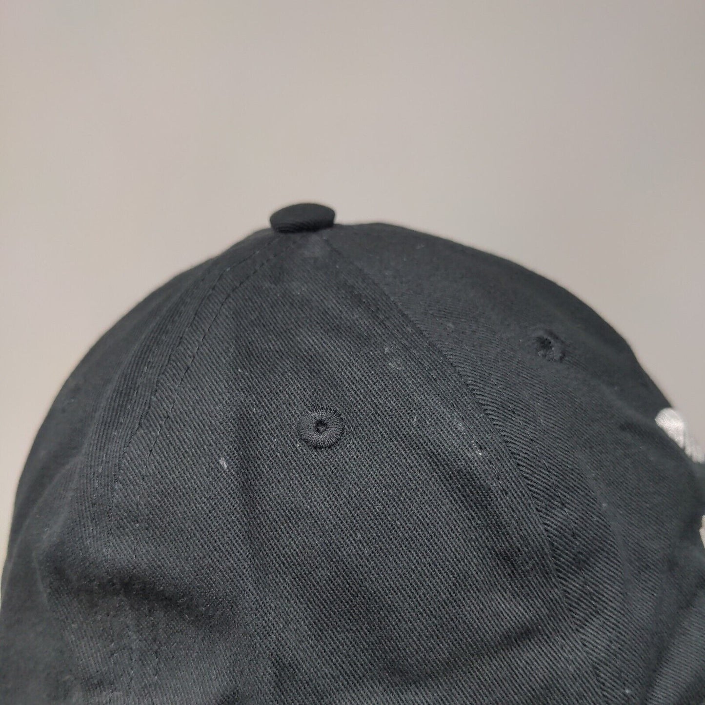Adidas Trefoil New York Slideback Hat Black OSFM Embroidered 6 Panel
