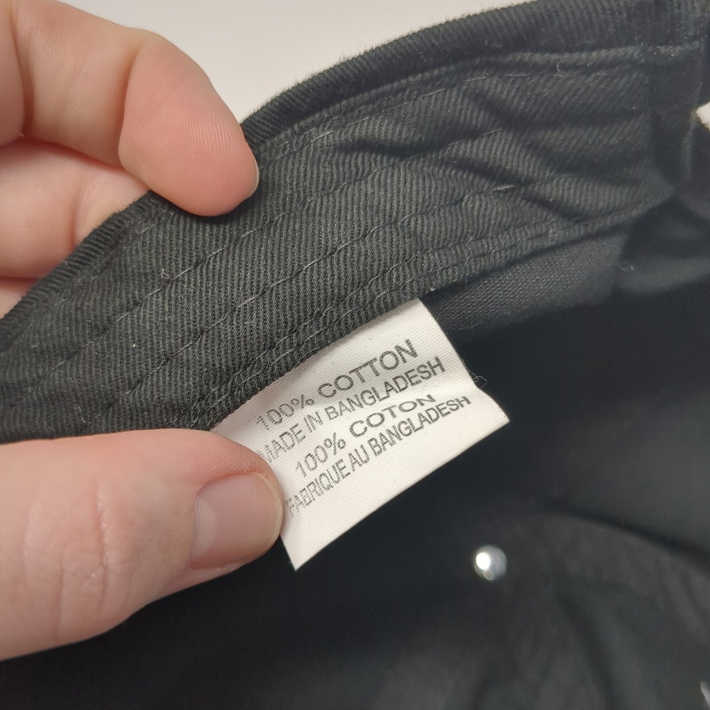 Keep Mix Weird Slideback Hat Black One Size Adjustable Embroidered