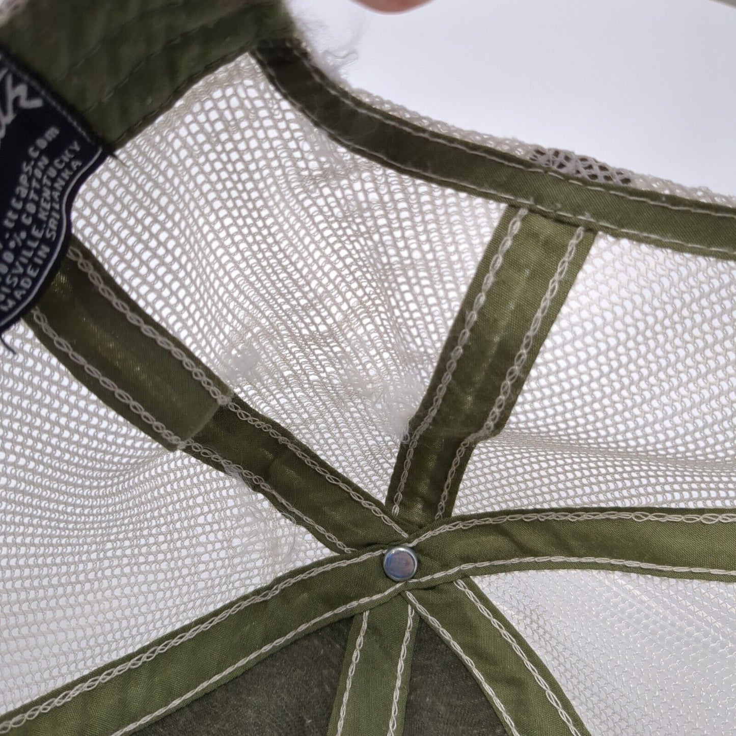 Hillcrest Country Club Snapback Trucker Hat Brown One Size Mesh Back