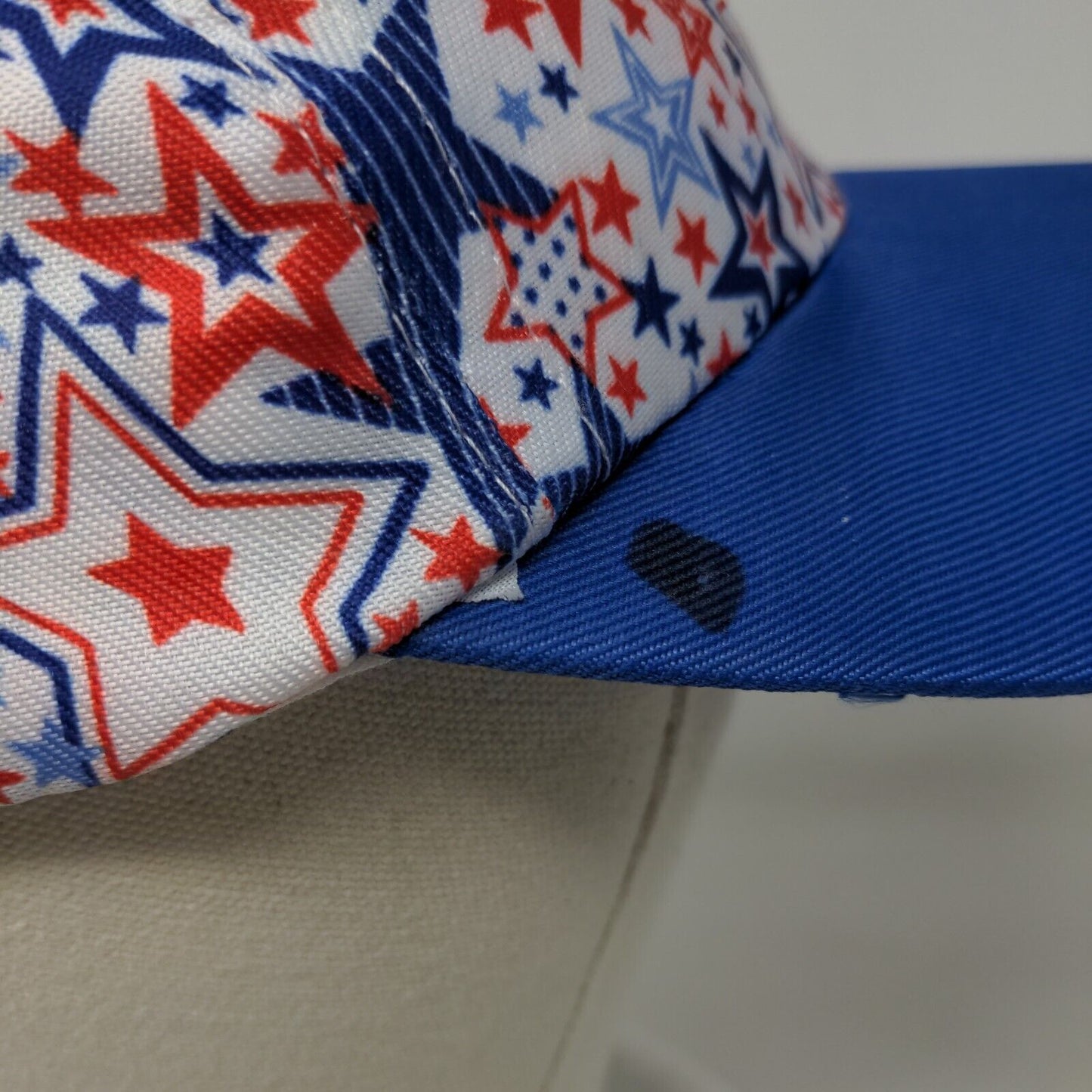 American Star Snapback Hat Multicolor OS Adjustable Patriotic 6 Panel Blank