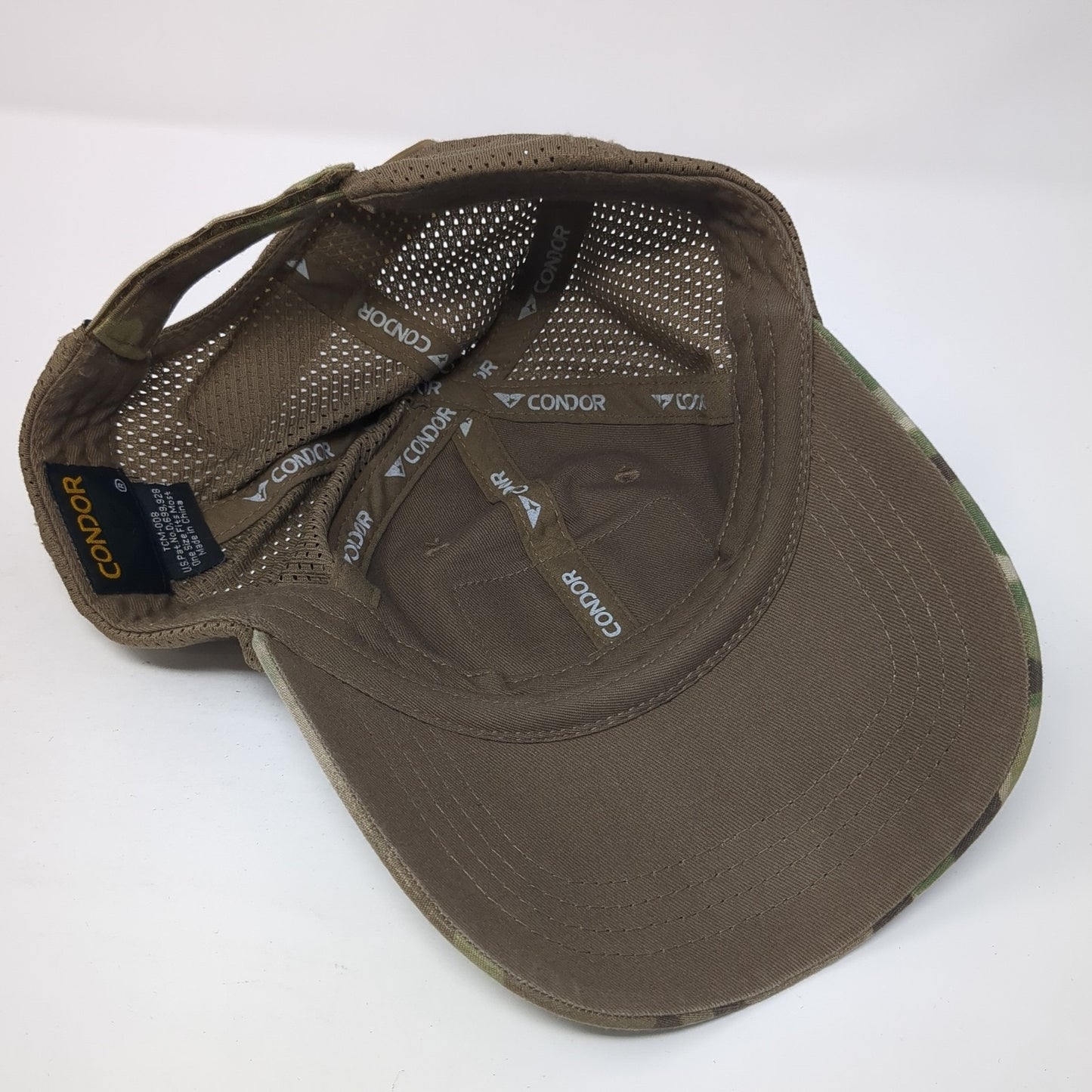 USA Flag Strapback Hat Multicolor One Size Adjustable Patriotic Condor