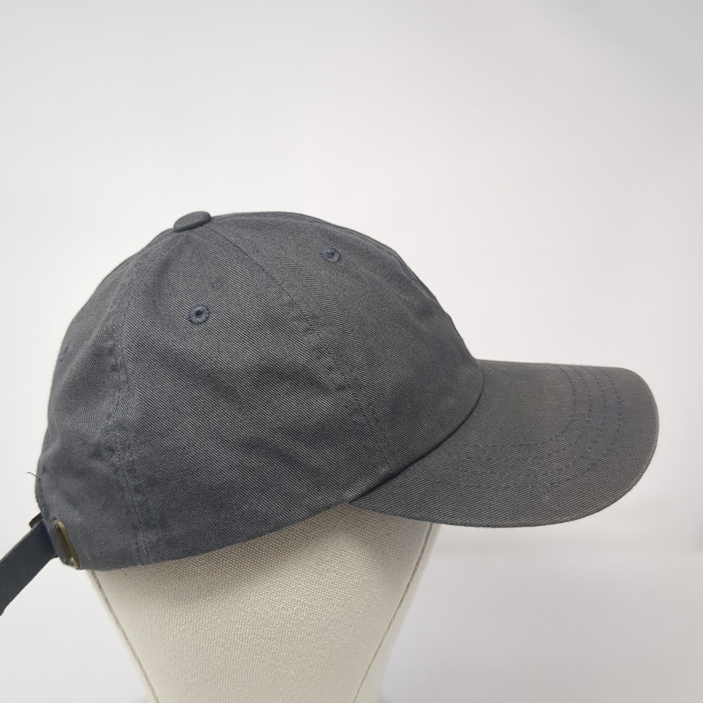 HMC Farms Slideback Baseball Cap Gray One Size Adjustable The Classics Yupoong