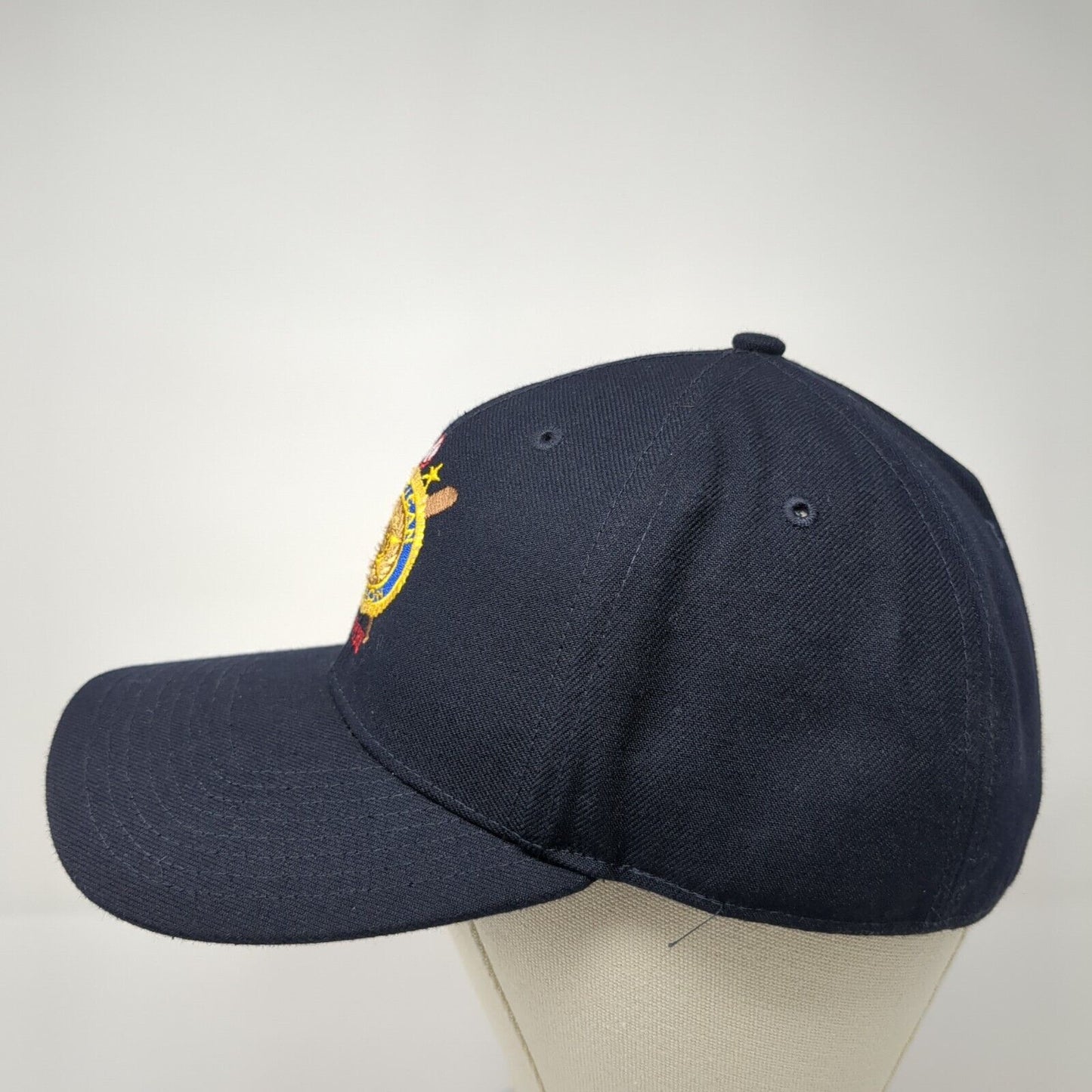 American Legion Umpire Fitted Hat Blue 7 3/8 Embroidered Richardson