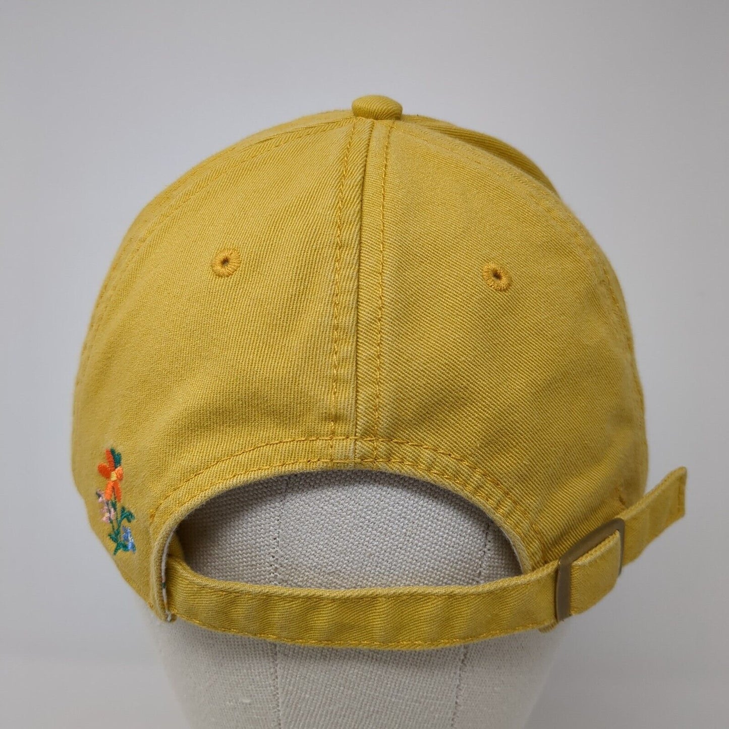 Bee Kind Slideback Hat Yellow OS Adjustable Embroidered 6 Panel State of Mind