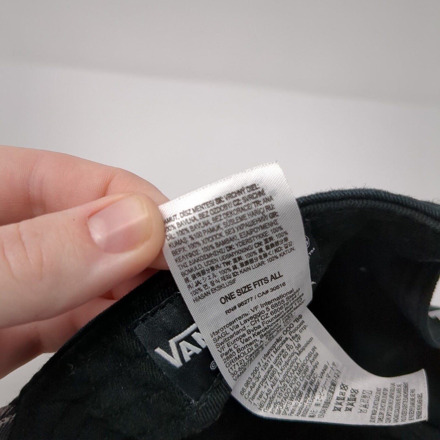 Vans Off The Wall SpongeBob SquarePants Slideback Hat Black One Size Check