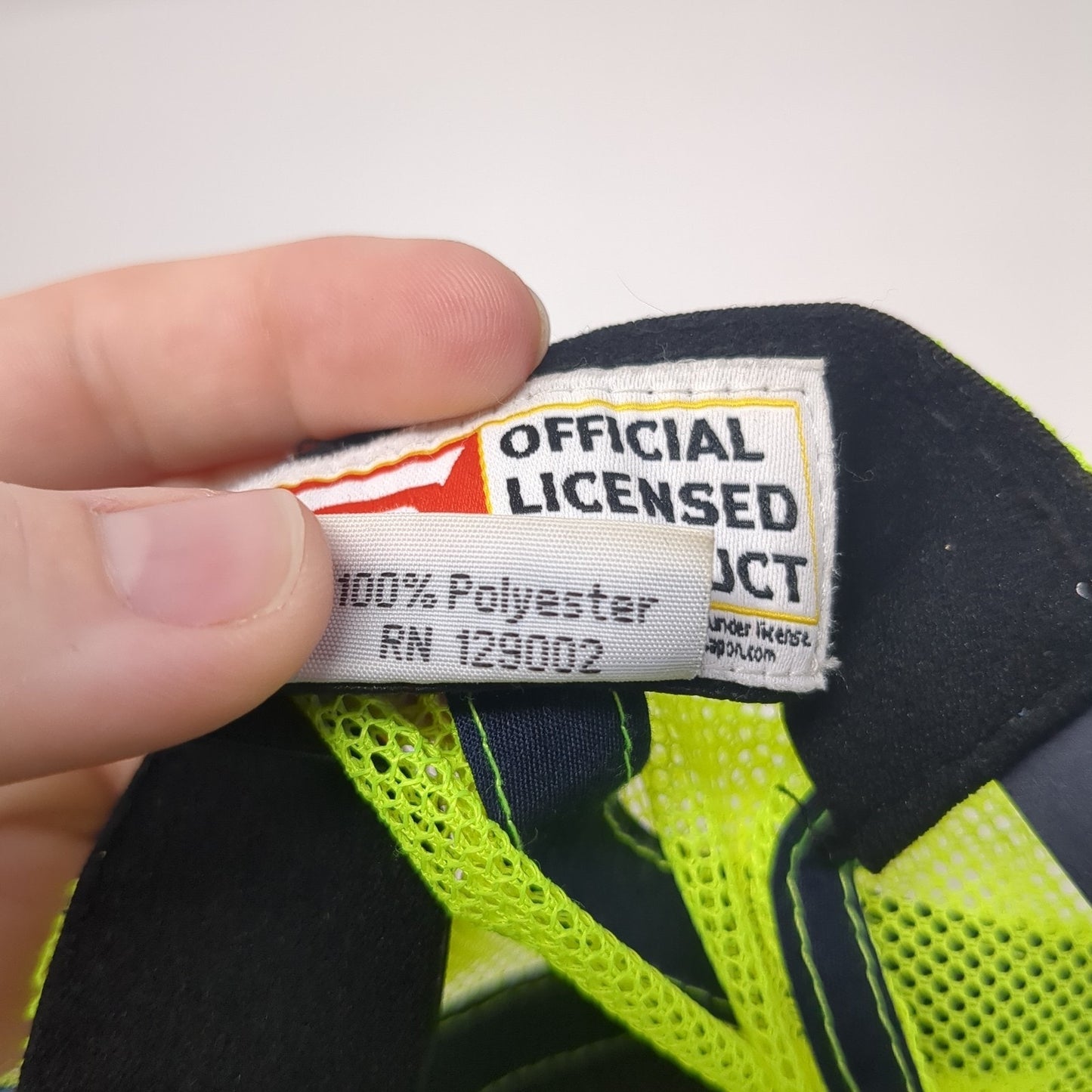 Snap-On Snapback Trucker Hat Multicolor One Size Adjustable Mesh Back 6 Panel