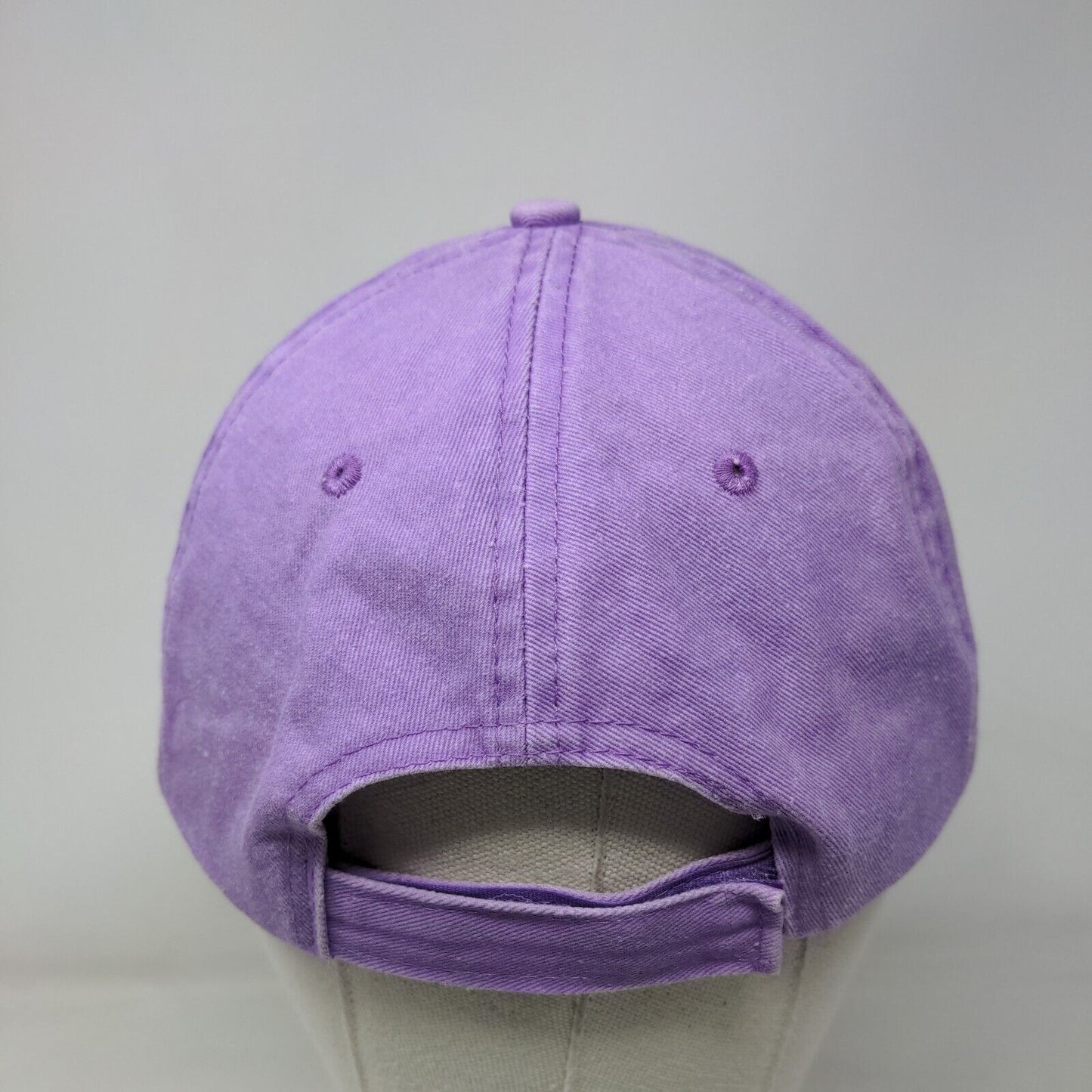 Myrtle Beach South Carolina Strapback Hat Purple One Size Triangle