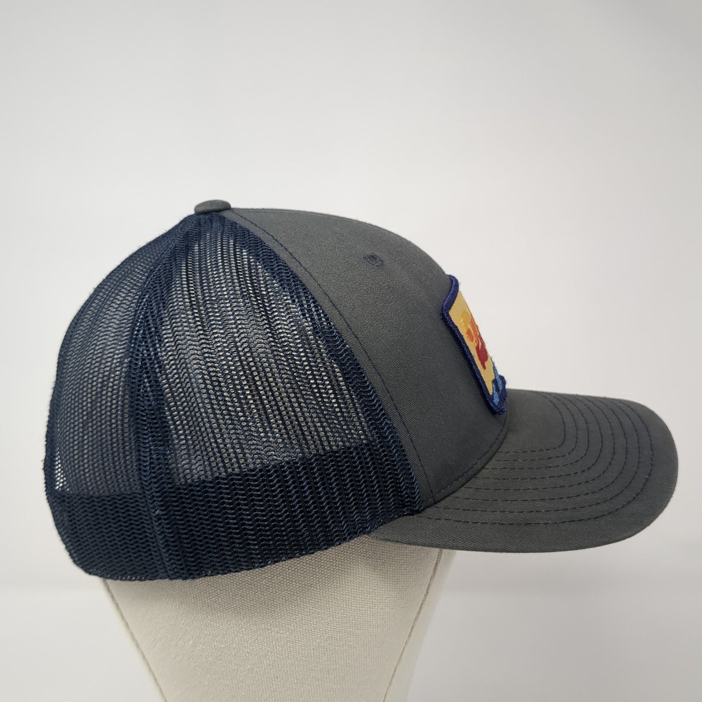 208 Patch Snapback Mesh Back Trucker Hat Multicolor One Size Richardson
