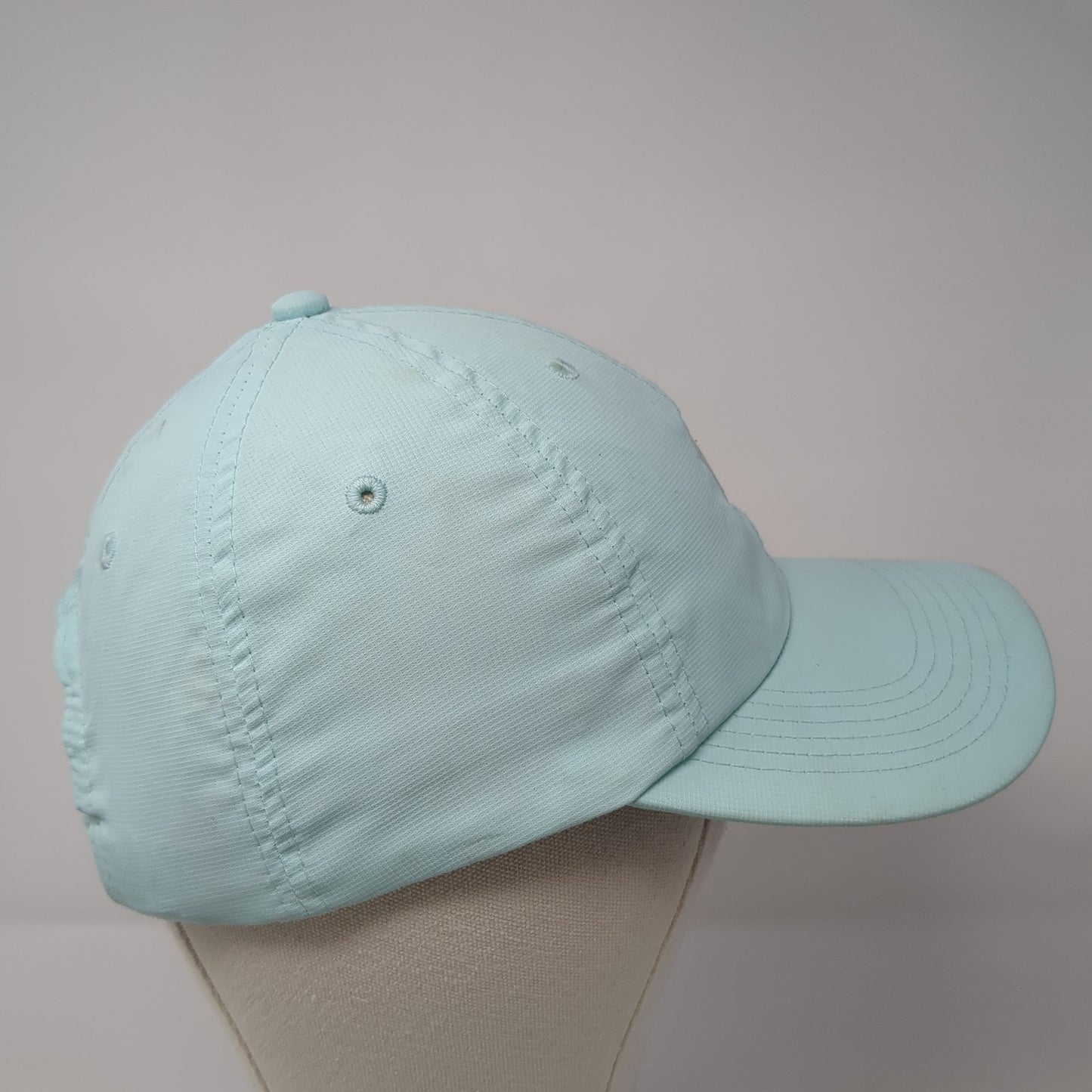 Imperial Strapback Hat Blue Small Adjustable Embroidered Logo 6 Panel