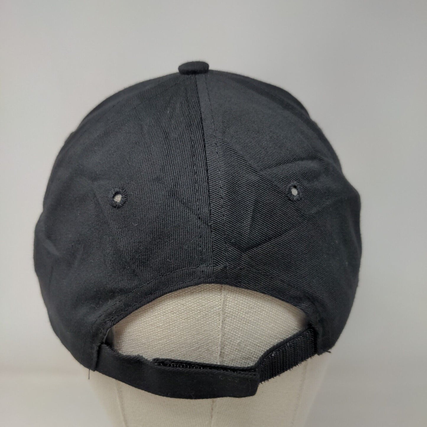 MHS Golf Strapback Hat Black Small Adjustable Embroidered Pro 214 Richardson