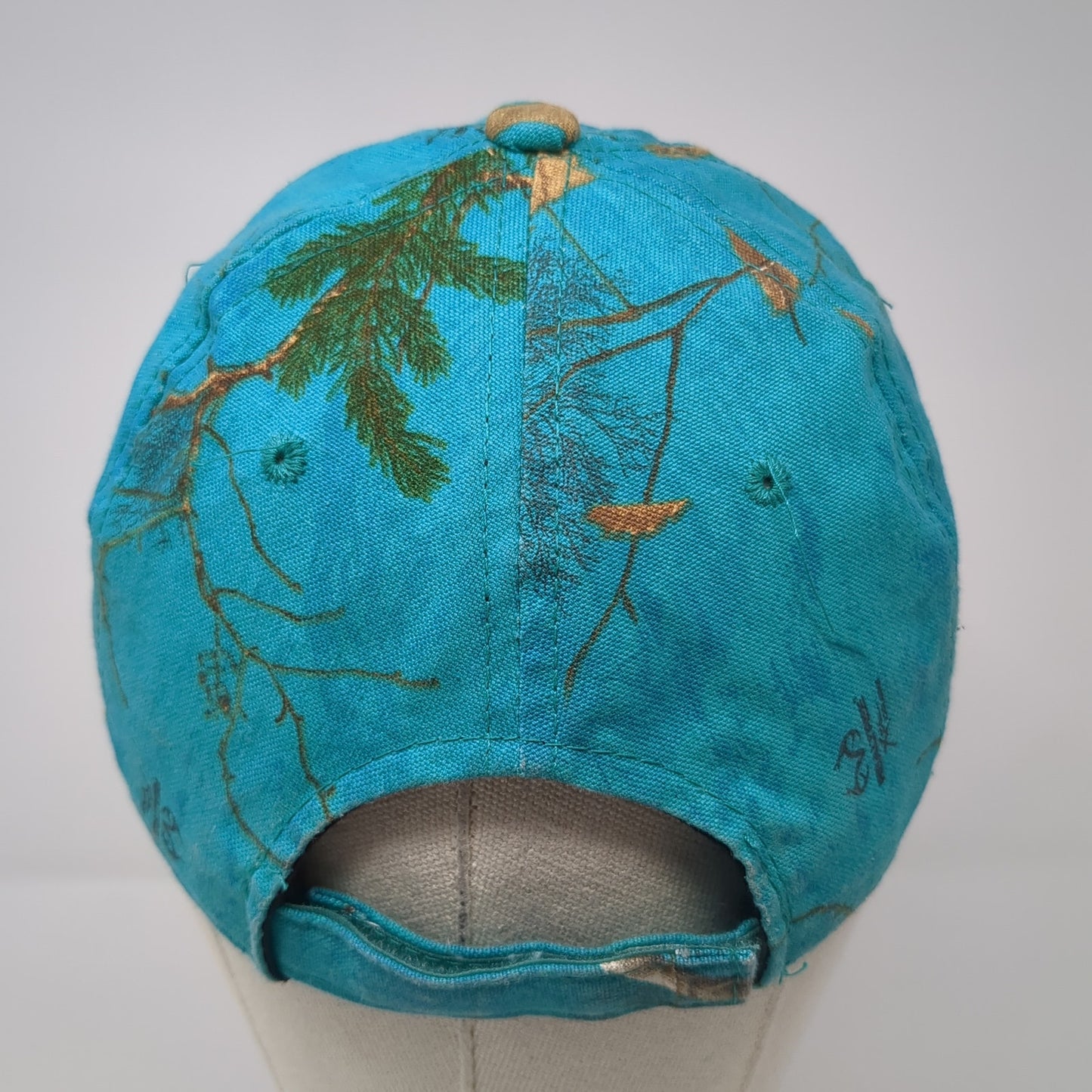 Signatures Strapback Baseball Cap Multicolor One Size Adjustable Camouflage