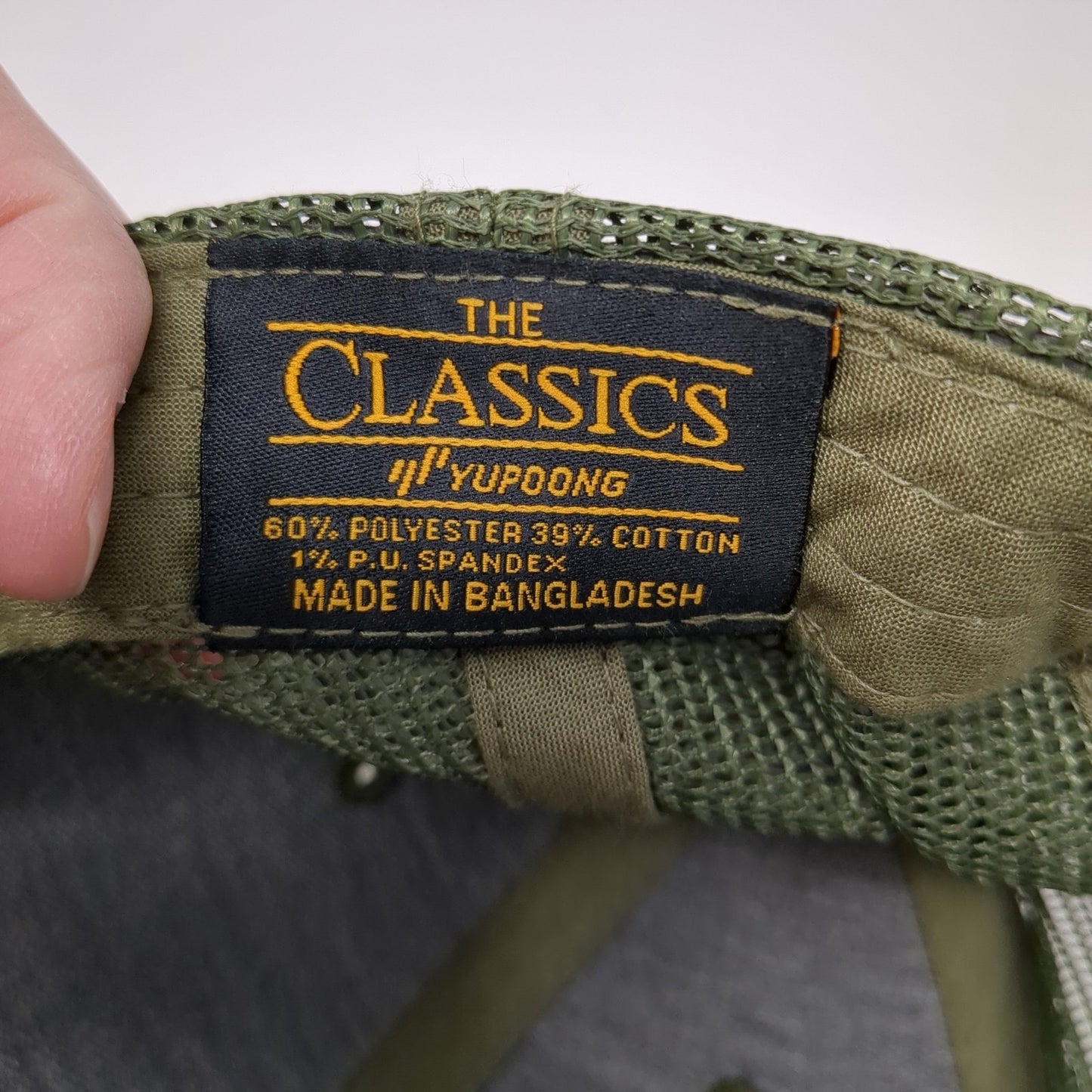 USA Flag Bone Frog Apparel Trucker Hat Multi One Size Mesh Back Camo