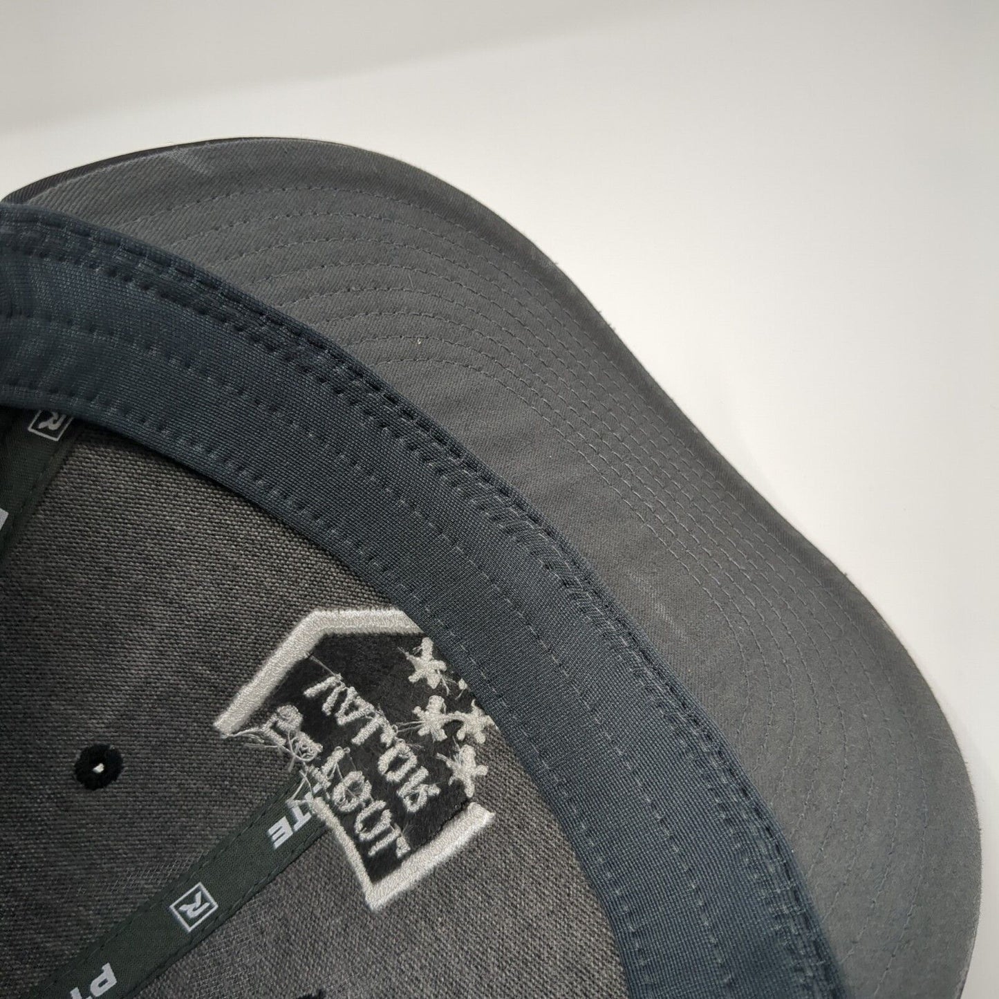 5-Tool Valor Fitted Hat Black S/M Embroidered Lightweight PTS30 Richardson