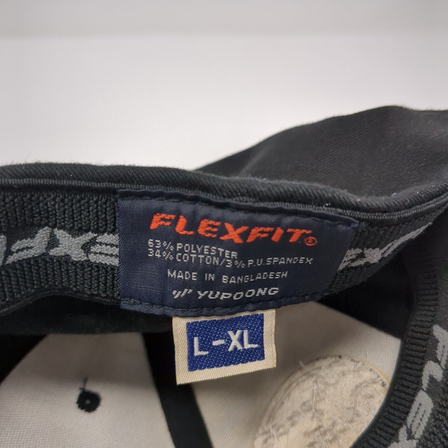 Wrench & Ratchet Fitted Hat Black L-XL Embroidered Stretch Flexfit