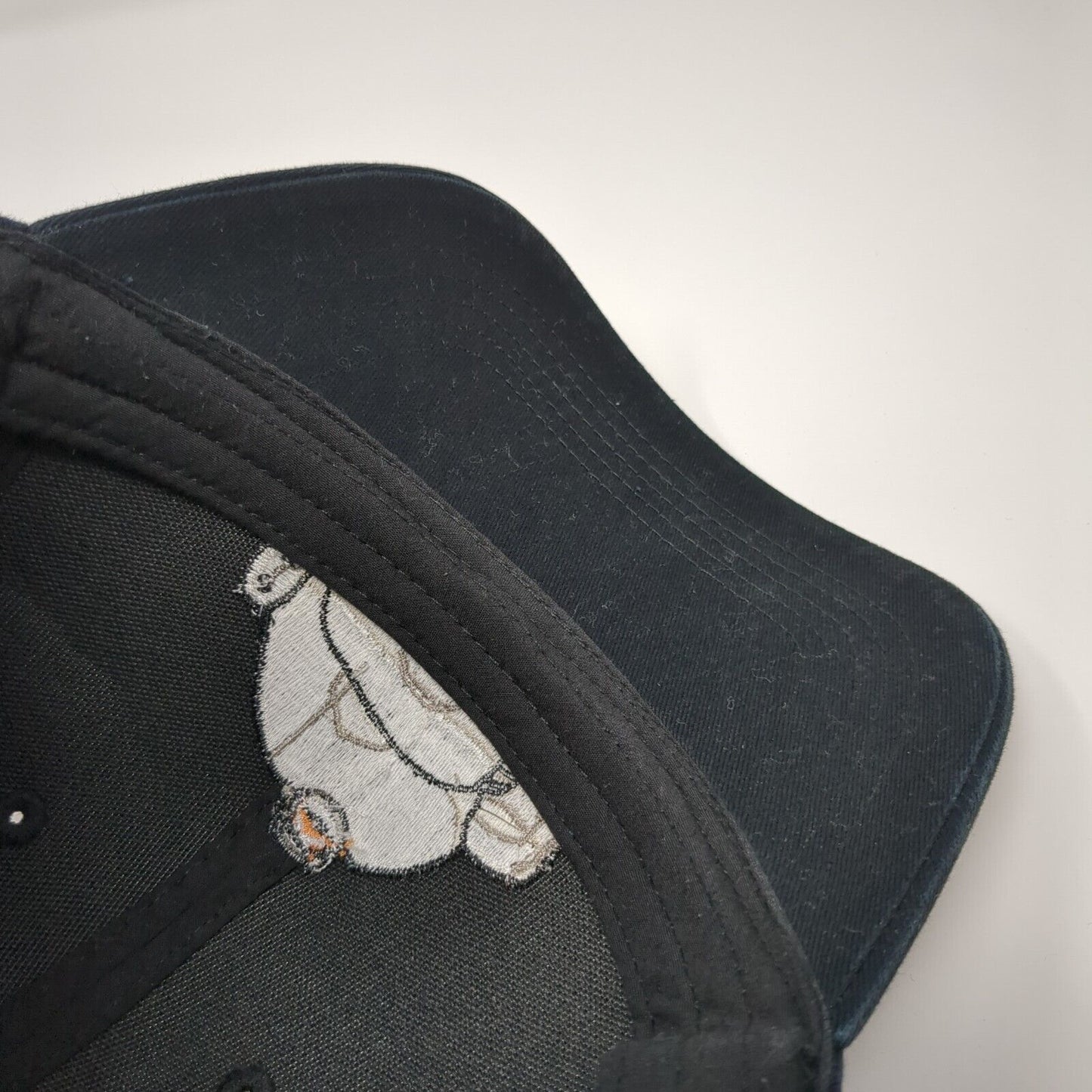 Baymax & Mochi Strapback Hat Black One Size Adjustable Embroidered