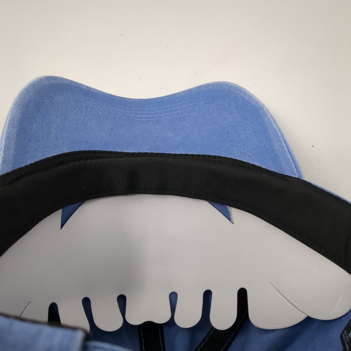 Crescent Moon Slideback Hat Blue One Size Adjustable David And Young
