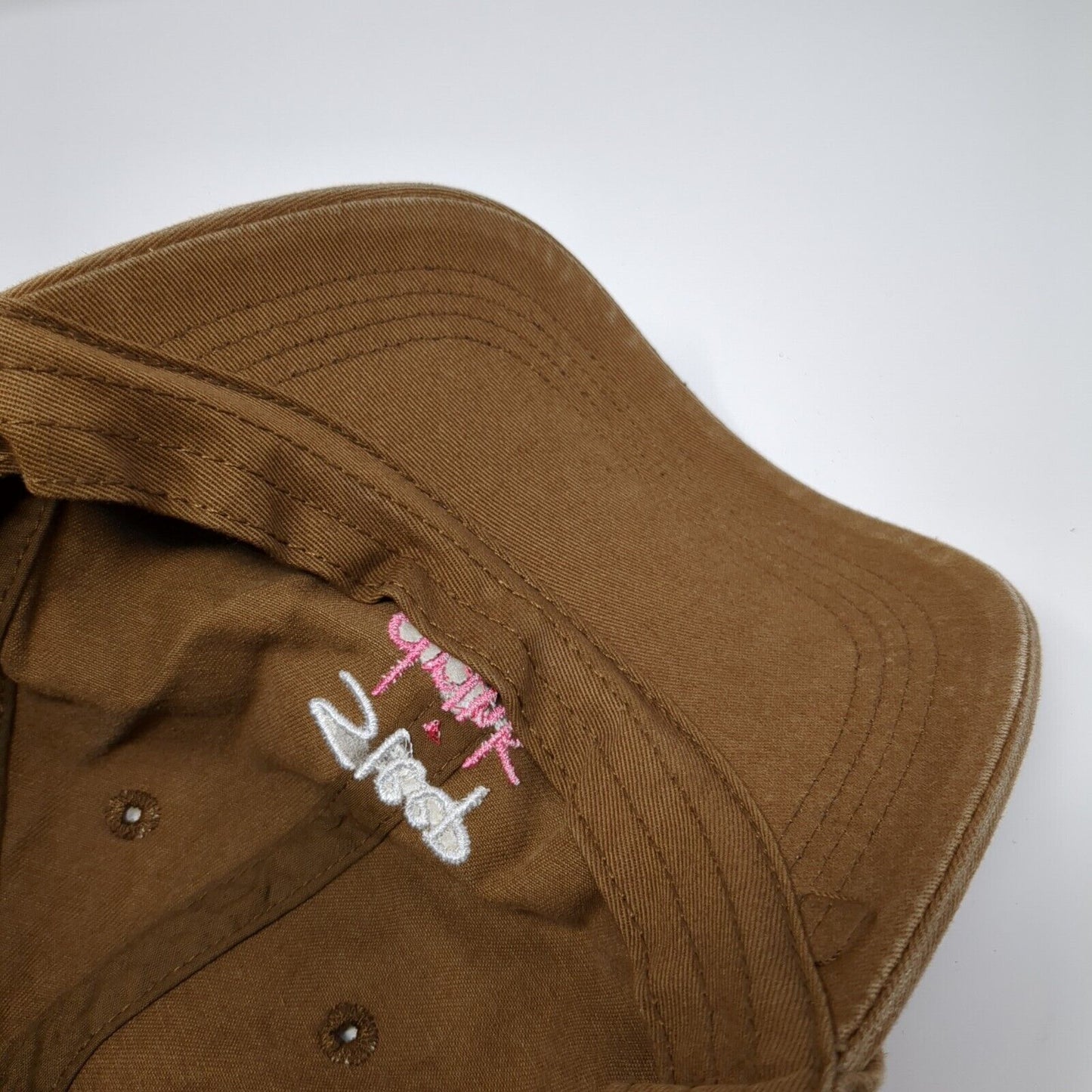 Sleep Drink Repeat Be As You Are Slideback Hat Brown OS Adjustable Embroidered