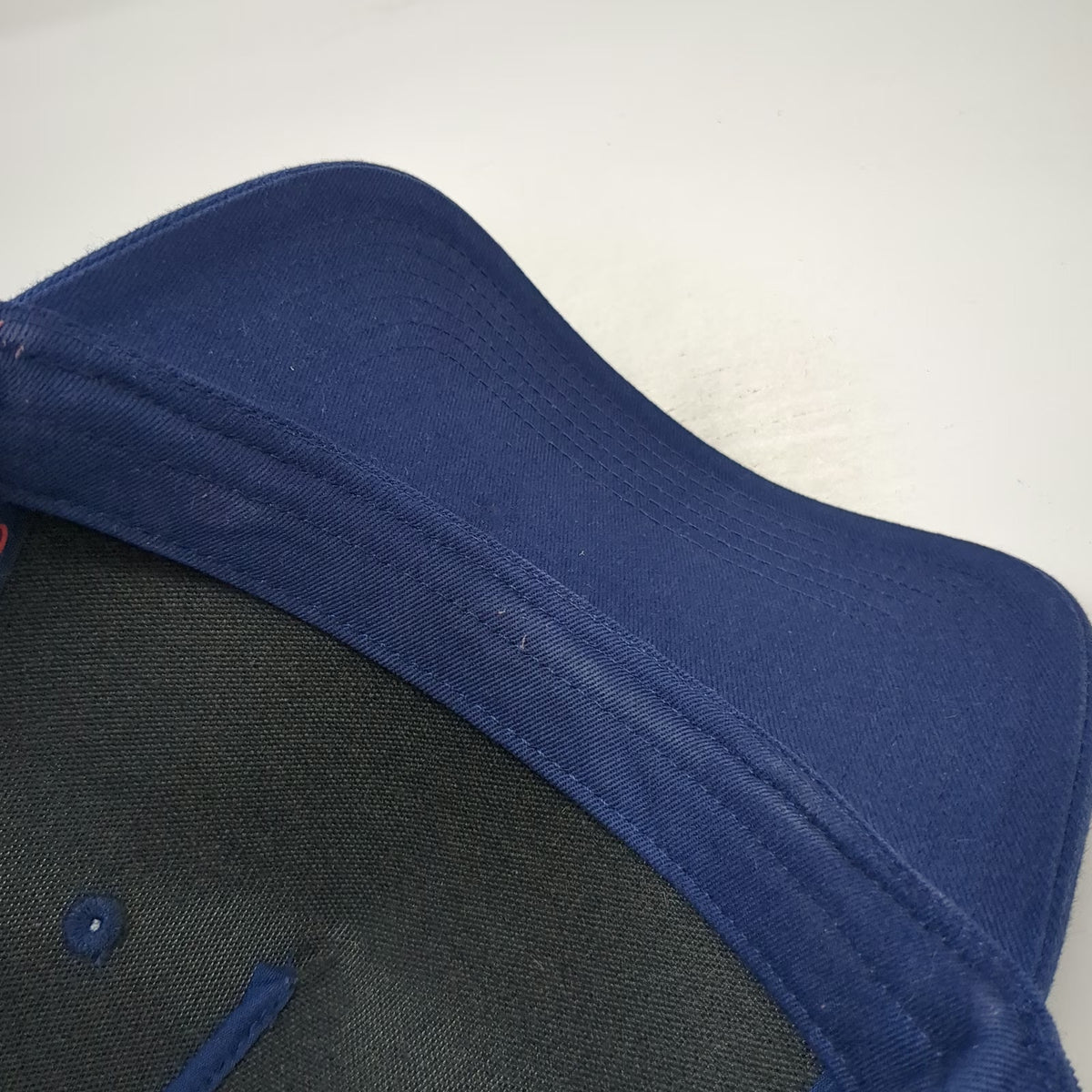 Champion Trucker Hat Blue One Size Mesh Snapback Physical Education Football Hat