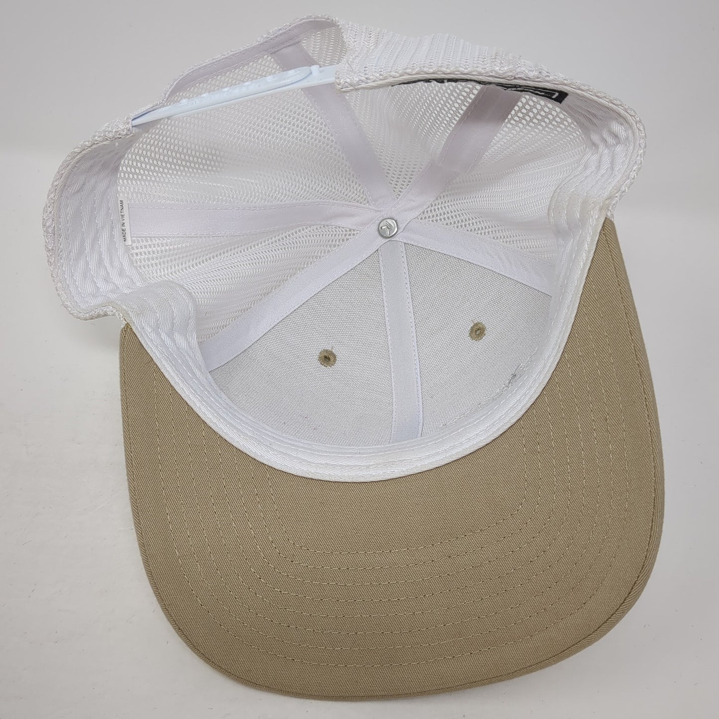 208 Properties Snapback Trucker Hat Brown OS Adjustable Mesh Back Richardson