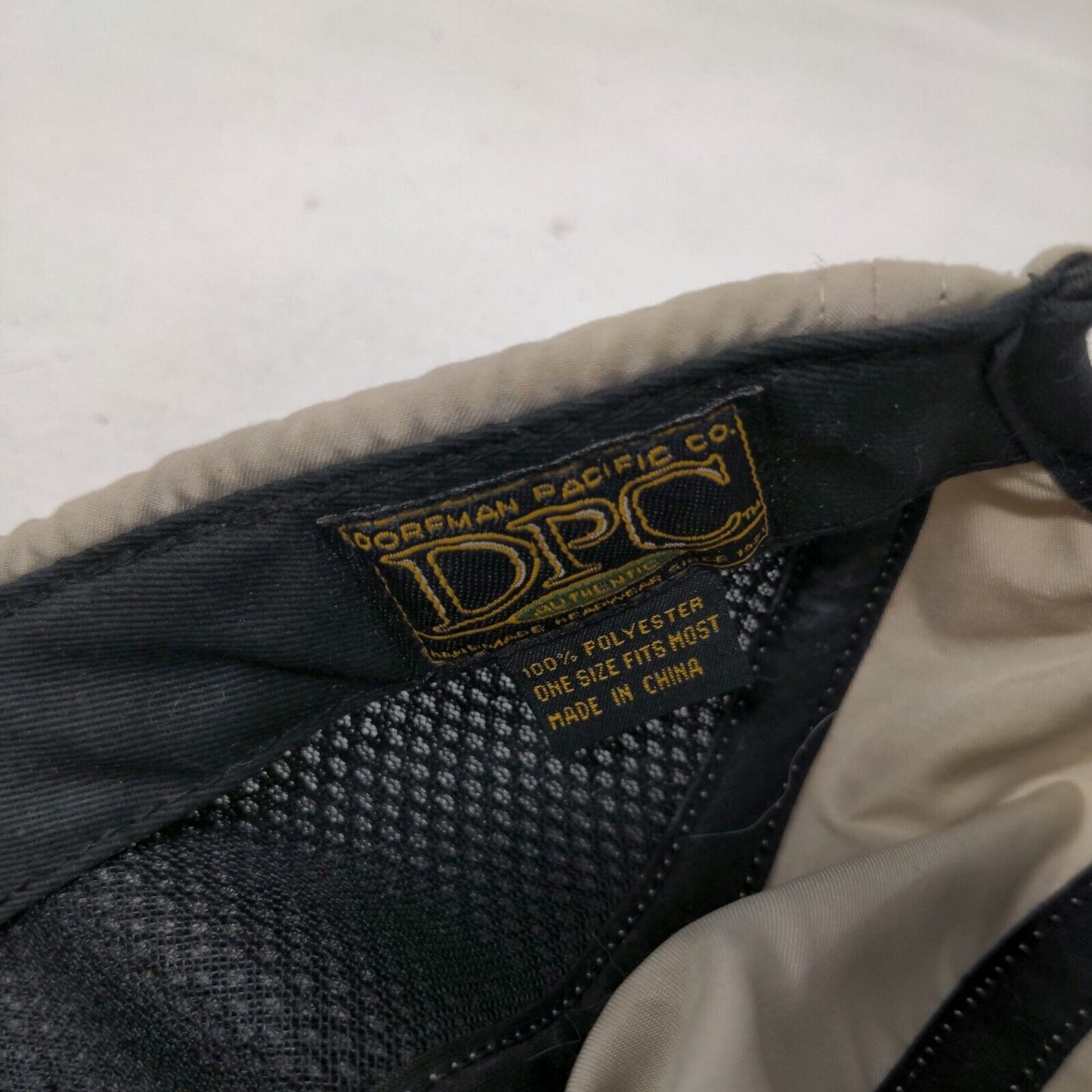 Dorfman Pacific Men's Hat Tan Size OSFM Embroidered Ft. Lauderdale FL Logo