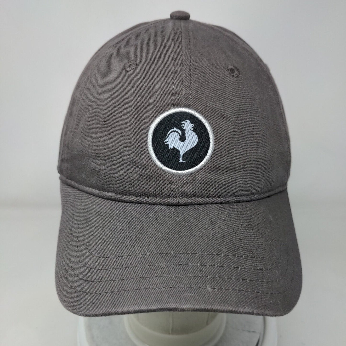 Big Rock Brewery Slideback Hat Gray One Size Embroidered 6 Panel