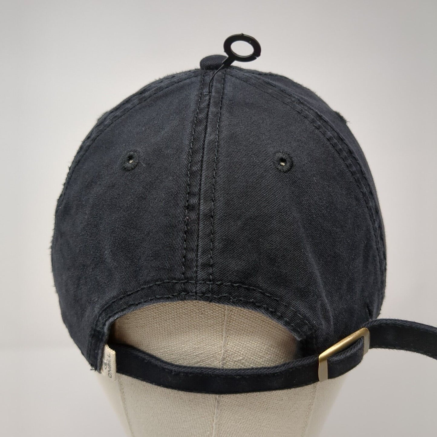 Pineapple Slideback Hat Black One Size Adjustable Embroidered O'Neill Cotton