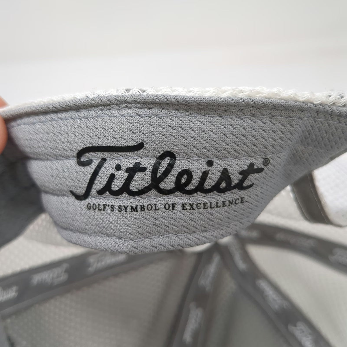 Titleist Trucker Hat White One Size Mesh Back Coto De Caza Golf Snapback Cap