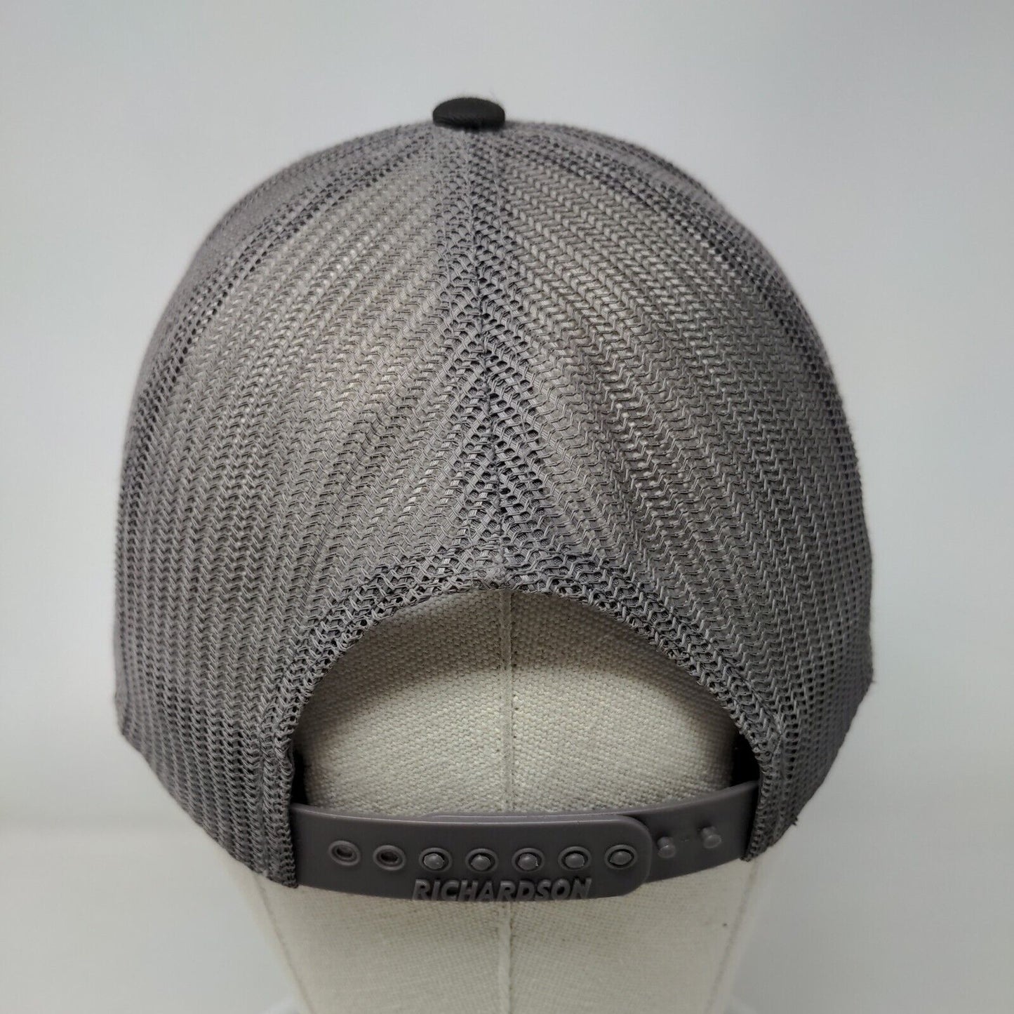 Bajason Growers Snapback Trucker Hat Black OS Embroidered Mesh Back Richardson