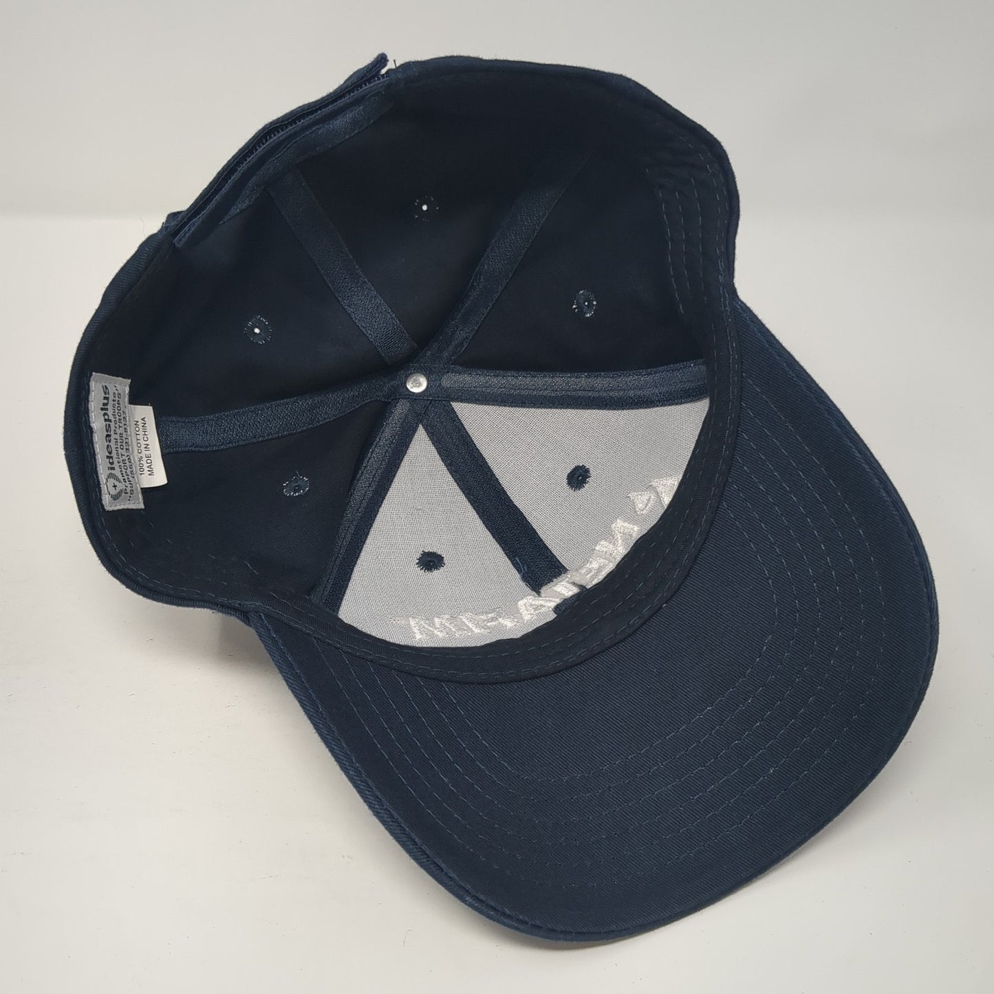 Netafim Strapback Hat Blue One Size Adjustable Embroidered Vent Holes