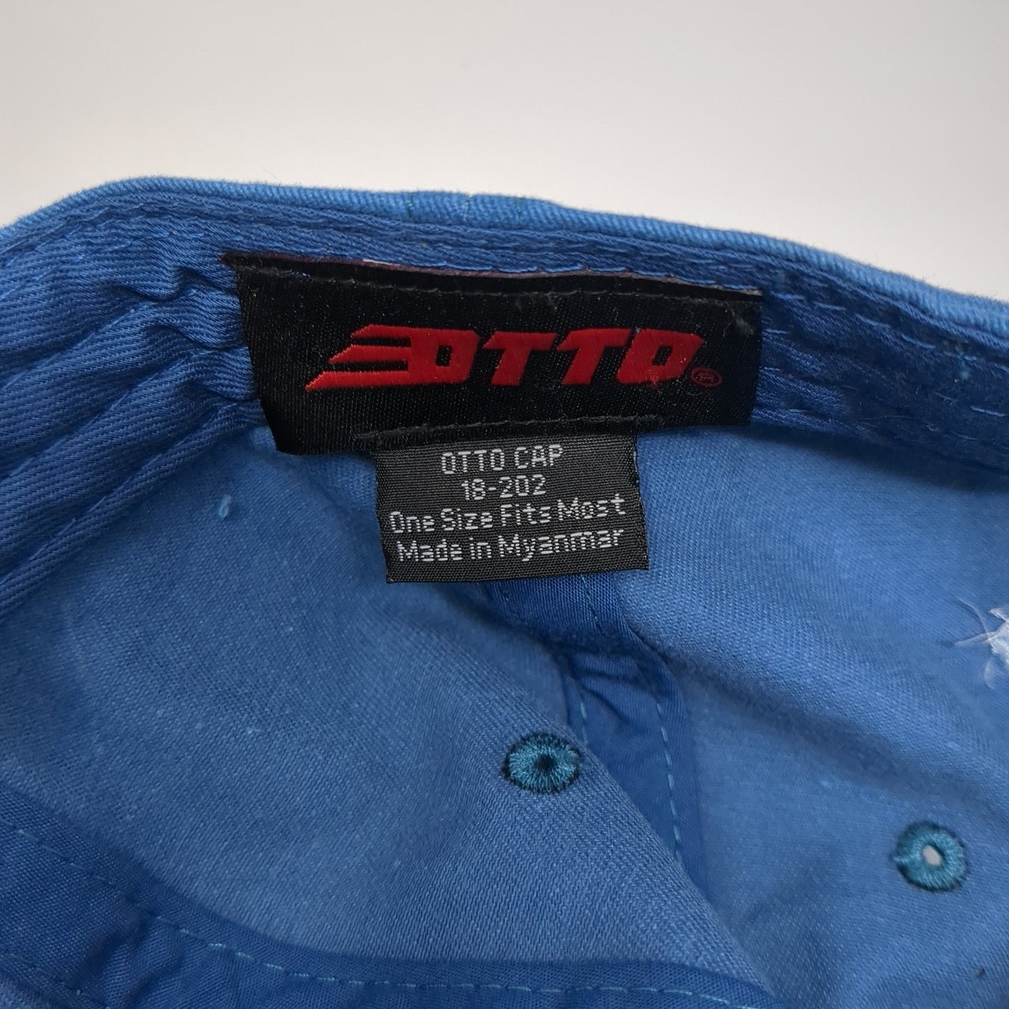 Airtable Community Slideback Hat Blue One Size Adjustable Embroidered Otto