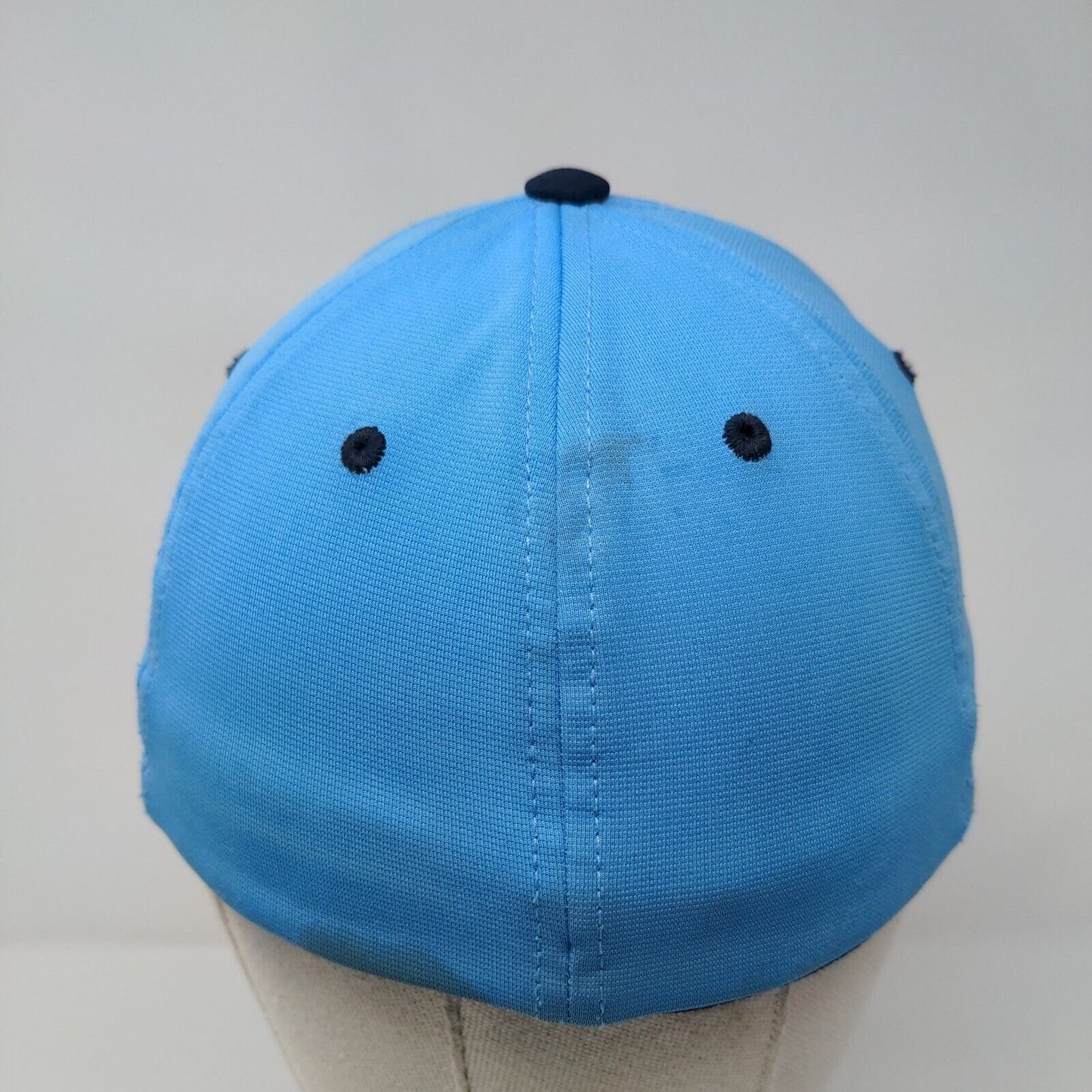 Letter L Youth Fitted Hat Blue One Size Adjustable Embroidered 6 Panel Boombah
