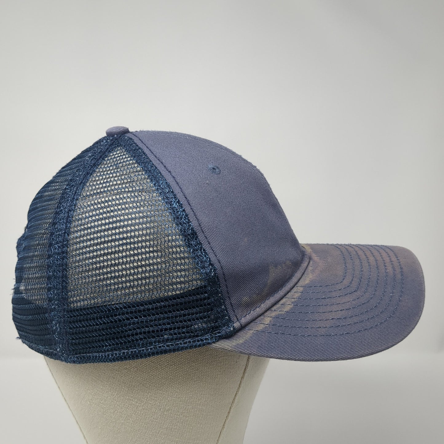 Academy Sports + Outdoors Snapback Trucker Hat Blue One Size Mesh Back