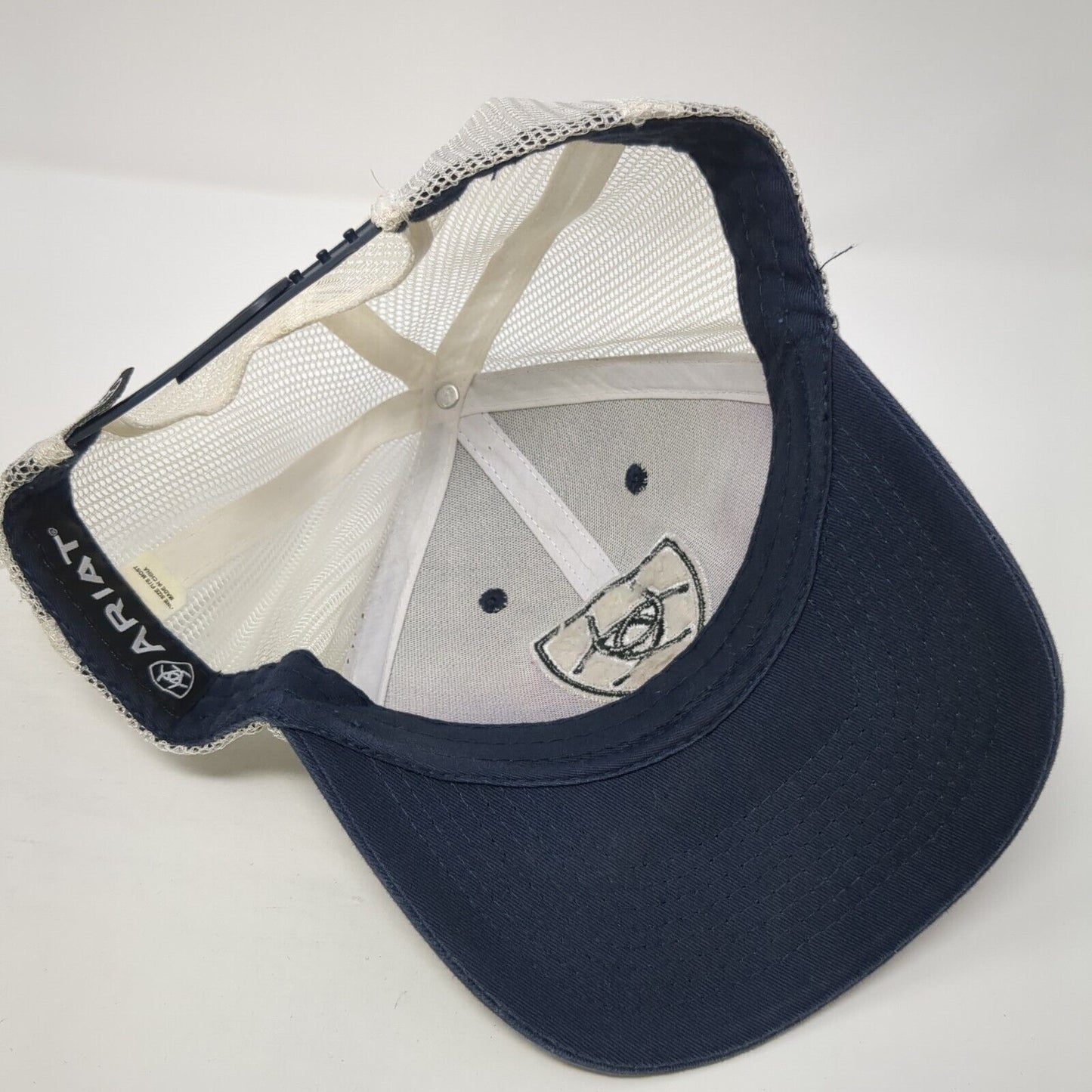Ariat Snapback Trucker Hat Multicolor One Size Adjustable Embroidered Mesh Back