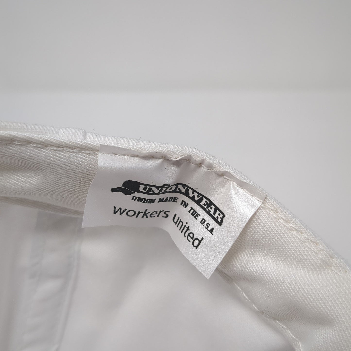 International Association of Machinists & Aerospace Snapback Hat White One Size