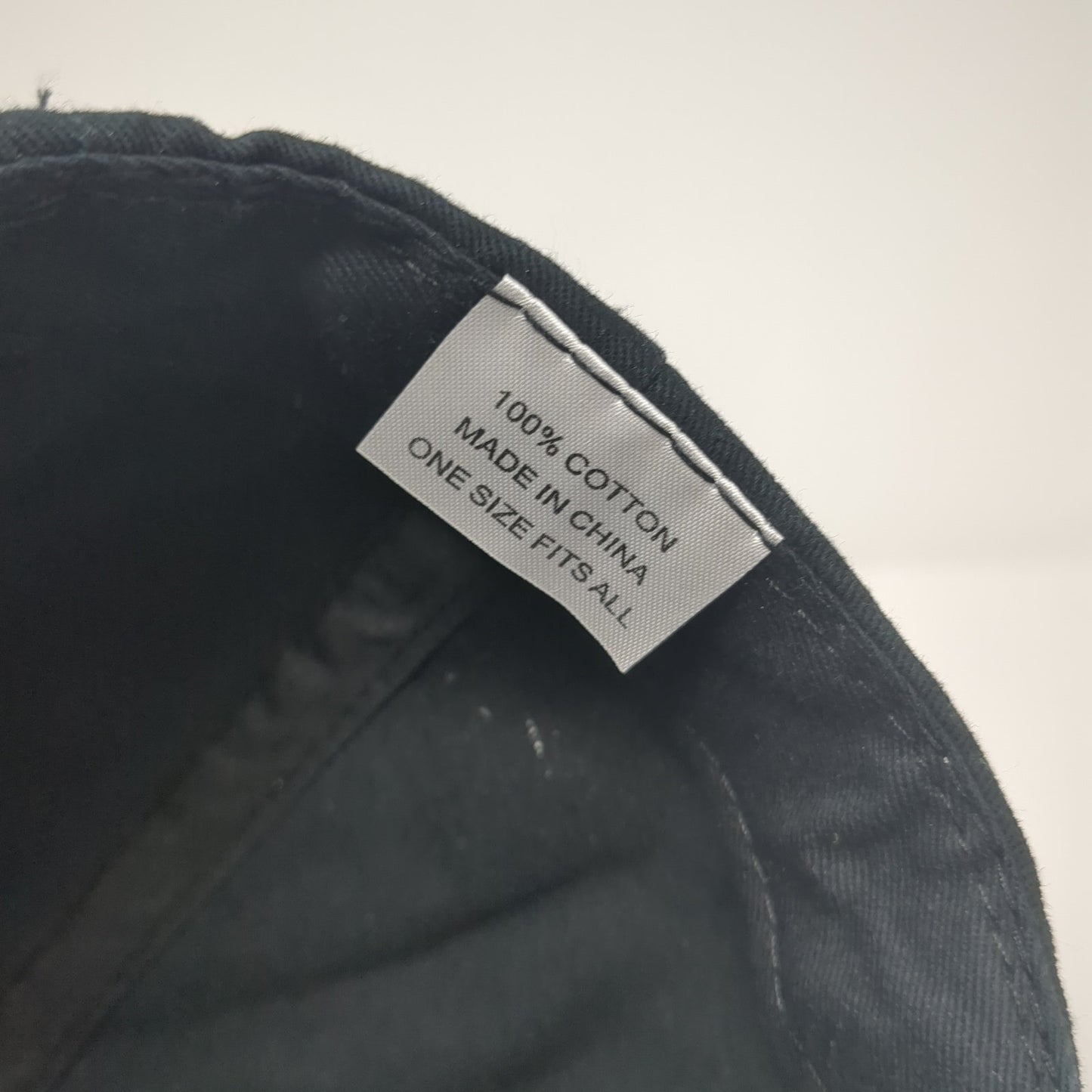 Purina Snapback Hat Black One Size Adjustable Embroidered 6 Panel Blank