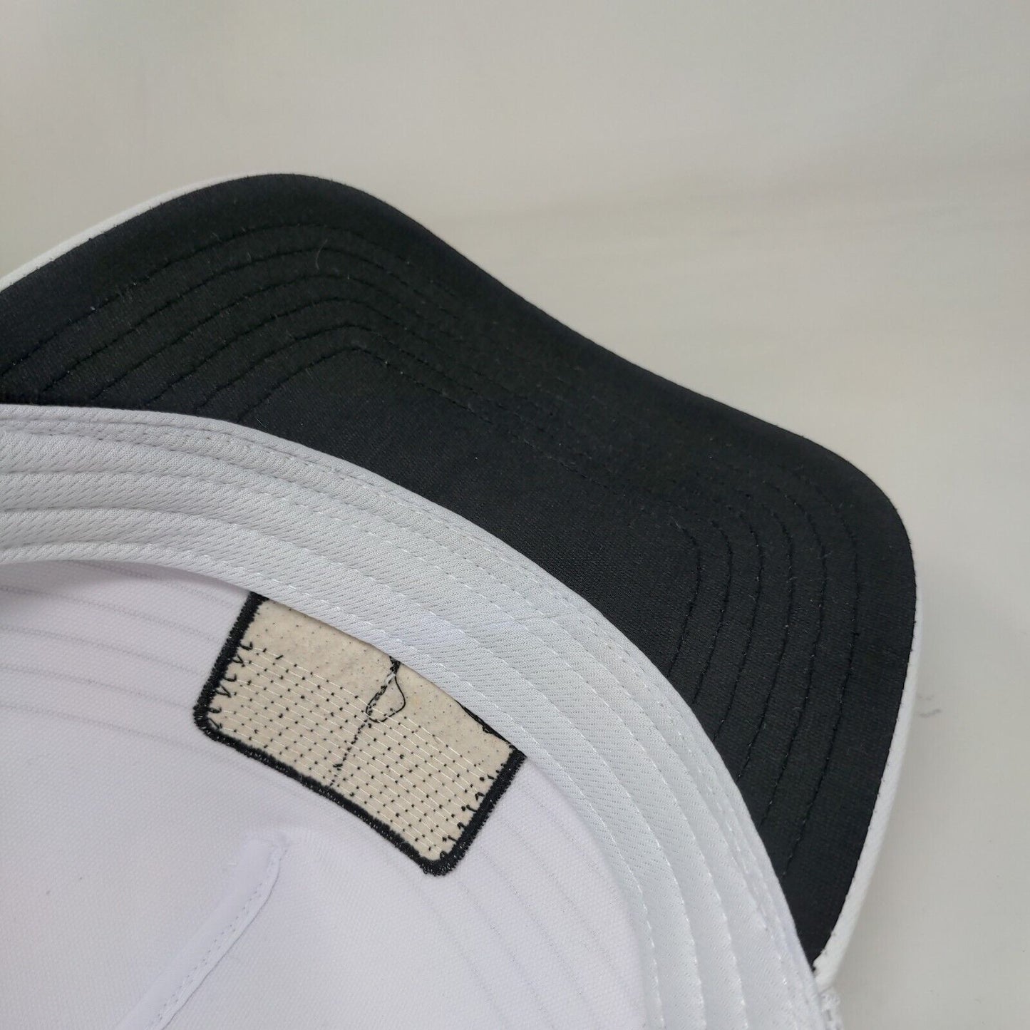 Arlington Toyota Snapback Trucker Hat White One Size Striped Mesh Back