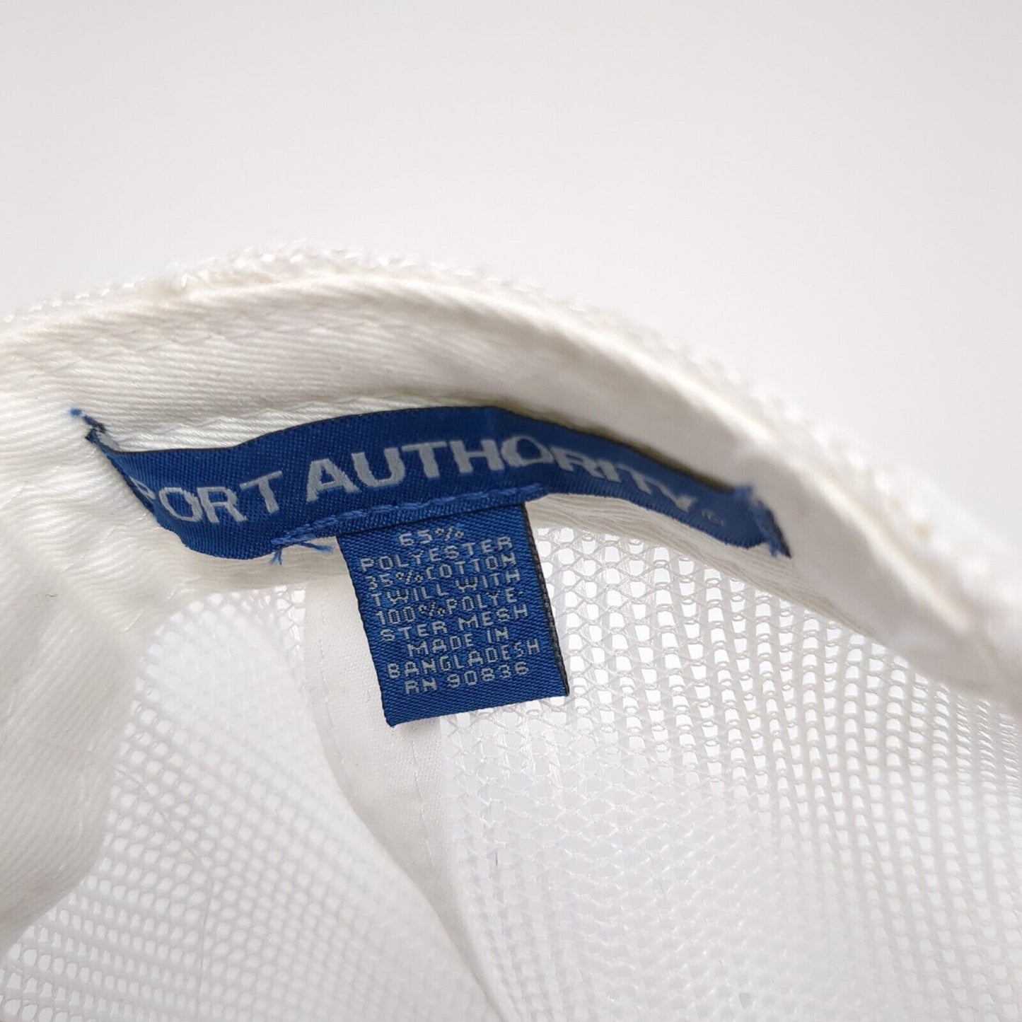 RJS Invitational Snapback Trucker Hat Gray OS Adjustable Mesh Port Authority