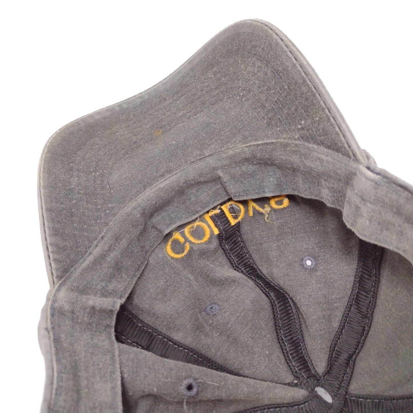 Goldy's Breakfast Bistro Slideback Hat Gray OSFA Adjustable Port Authority