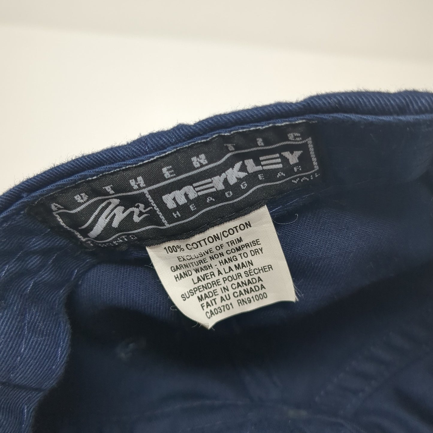 Idaho Governor's Challenge Baseball Cap Blue OS Adjustable Authentic Merkley