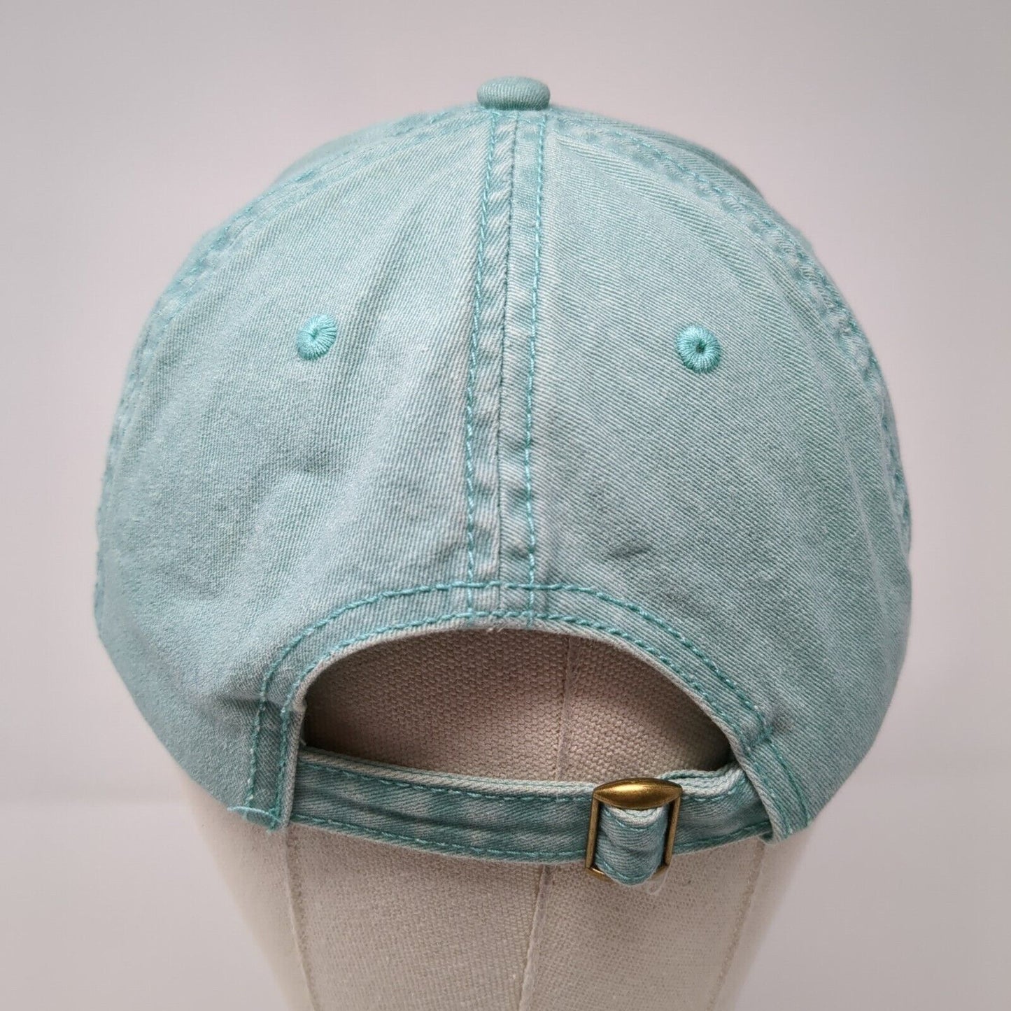 Good Times & Tan Lines Slideback Hat Bluish-Green One Size Embroidered