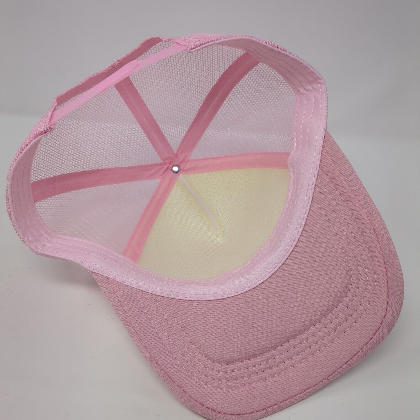 Baobab Snapback Mesh Back Trucker Hat Pink One Size Adjustable Outdoor