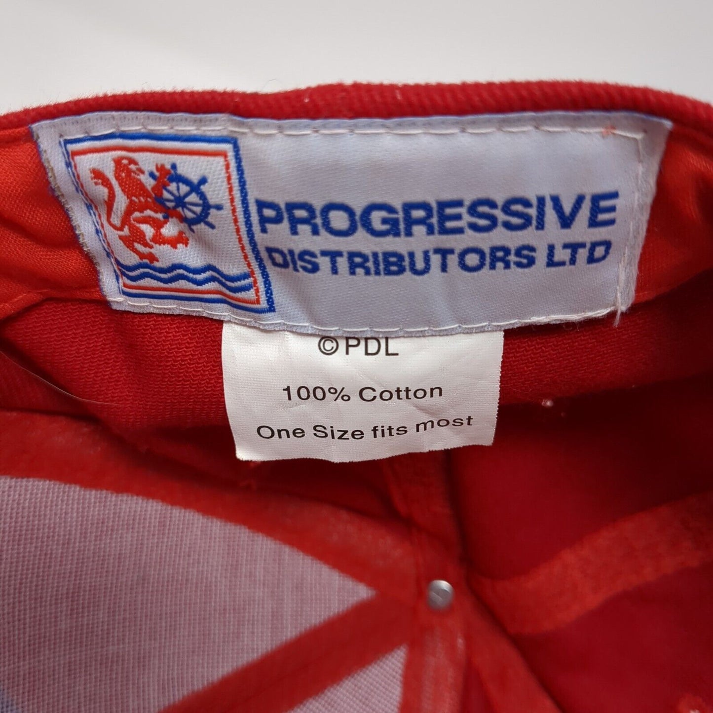 Cayman Islands British West Indies Strapback Hat Multicolor OS Adjustable Cotton