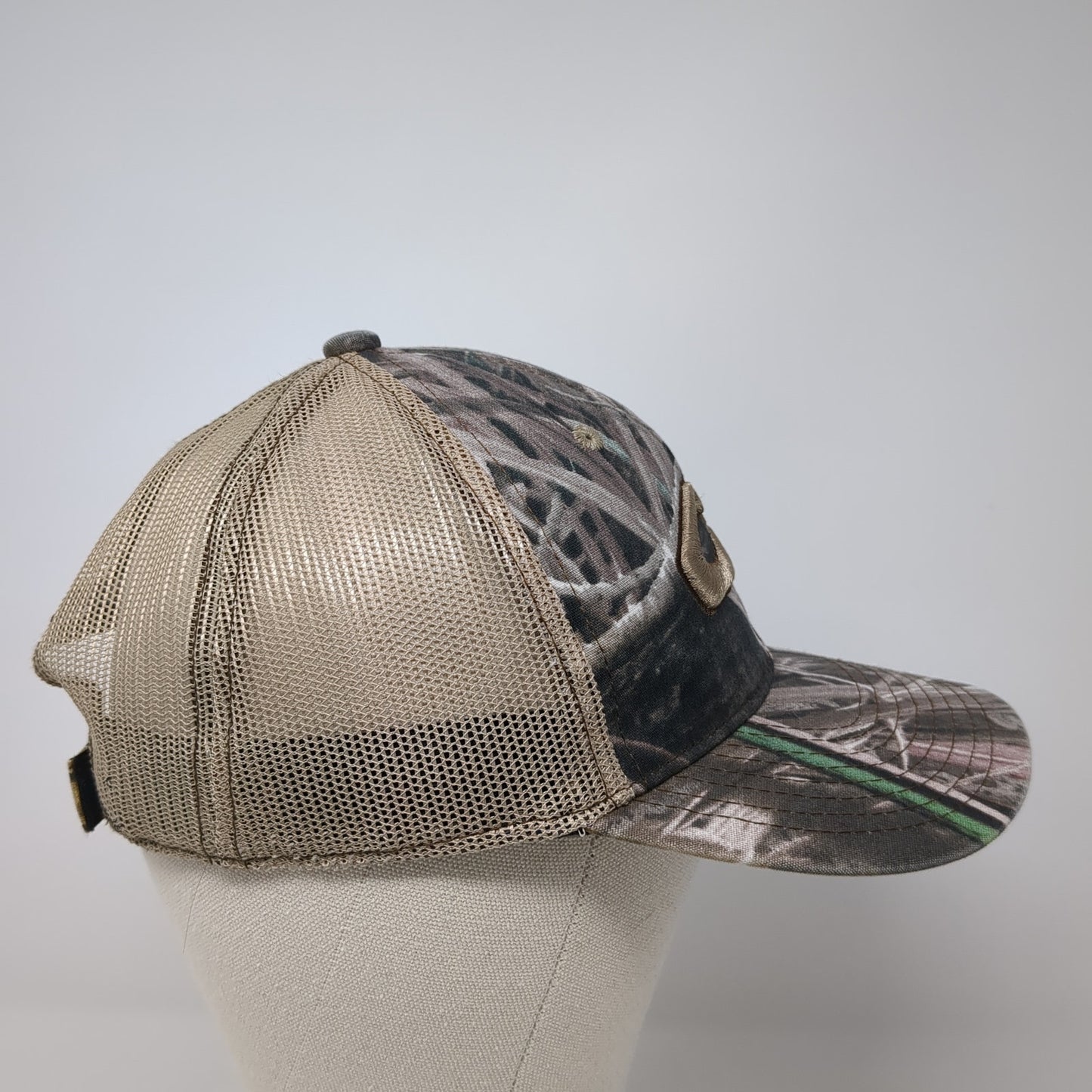 Drake Strapback Trucker Hat Multicolor One Size Mesh Back Camo Hunting