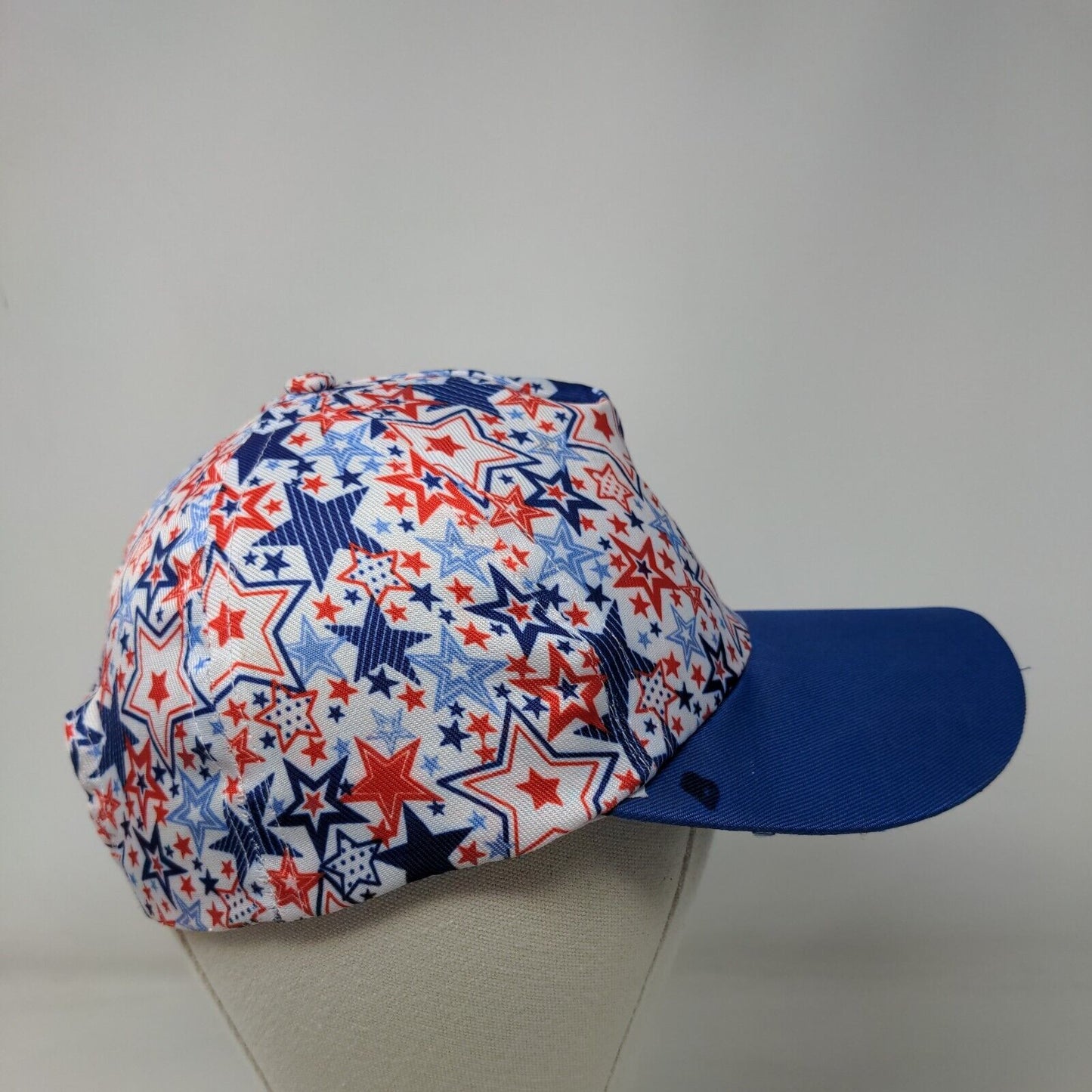 American Star Snapback Hat Multicolor OS Adjustable Patriotic 6 Panel Blank