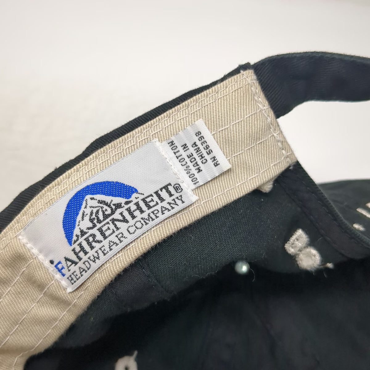 Fahrenheit Pro Power Performance Eagle Logo Hat Black OSFM Baseball Cap Boise